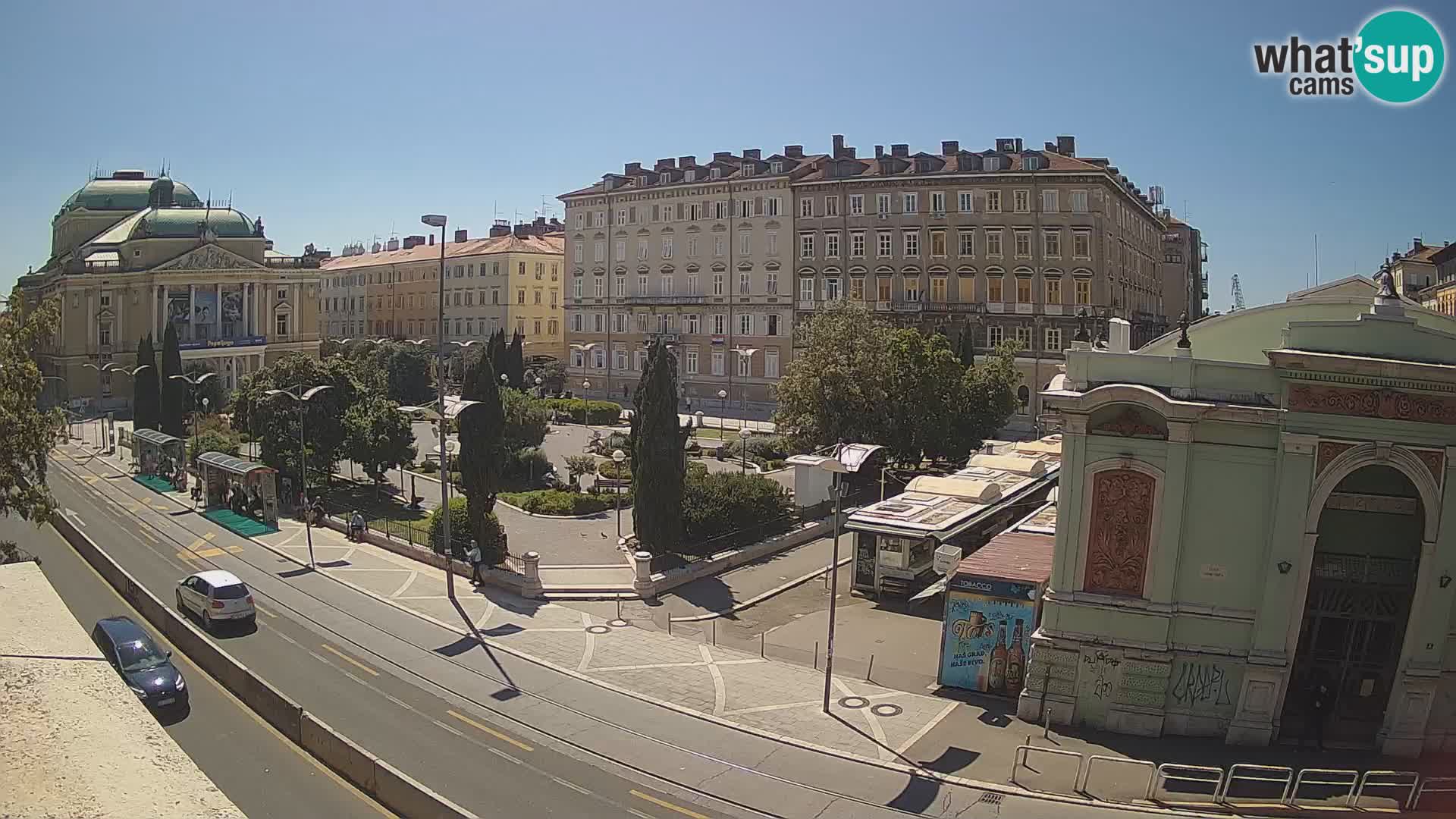 Reka – Park in Hrvaško narodno gledališče Ivana plemenitega Zajca