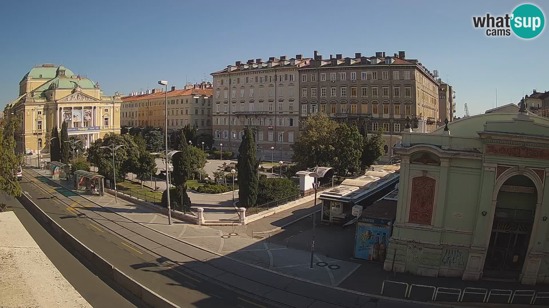 Reka – Park in Hrvaško narodno gledališče Ivana plemenitega Zajca