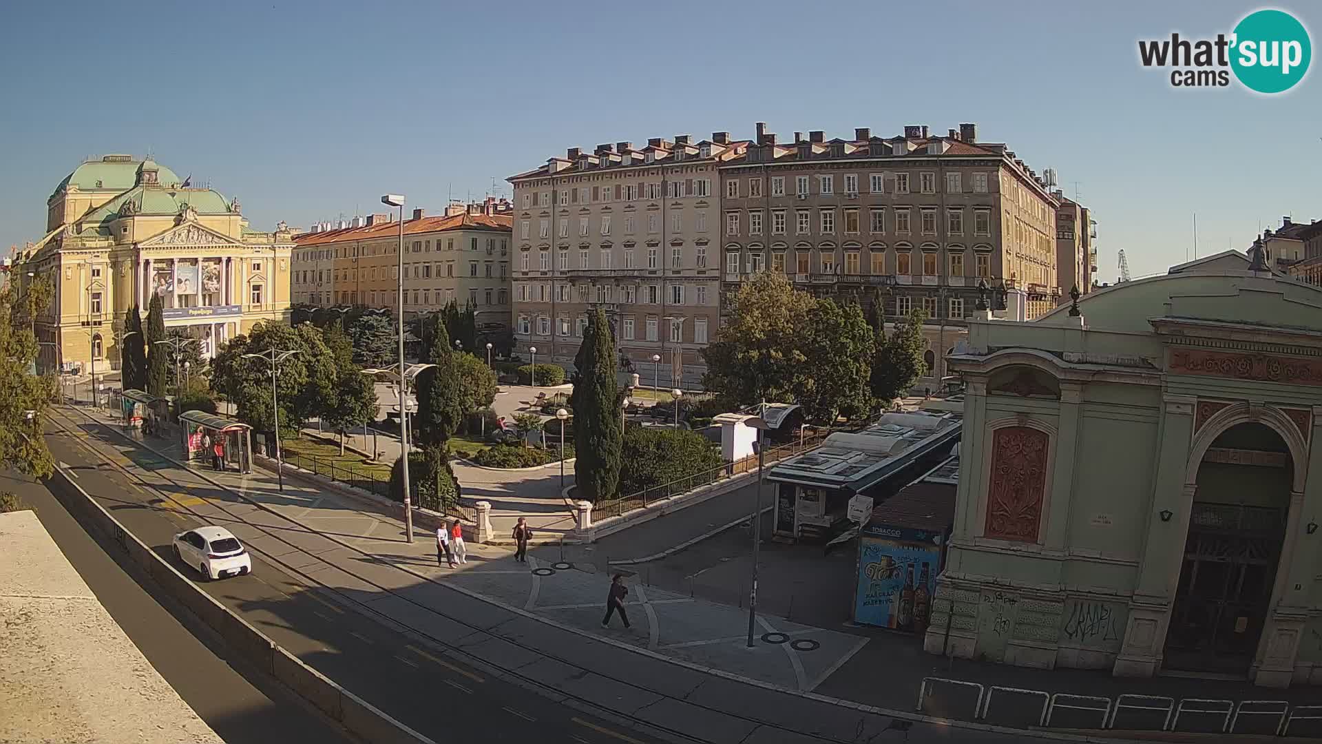 Reka – Park in Hrvaško narodno gledališče Ivana plemenitega Zajca