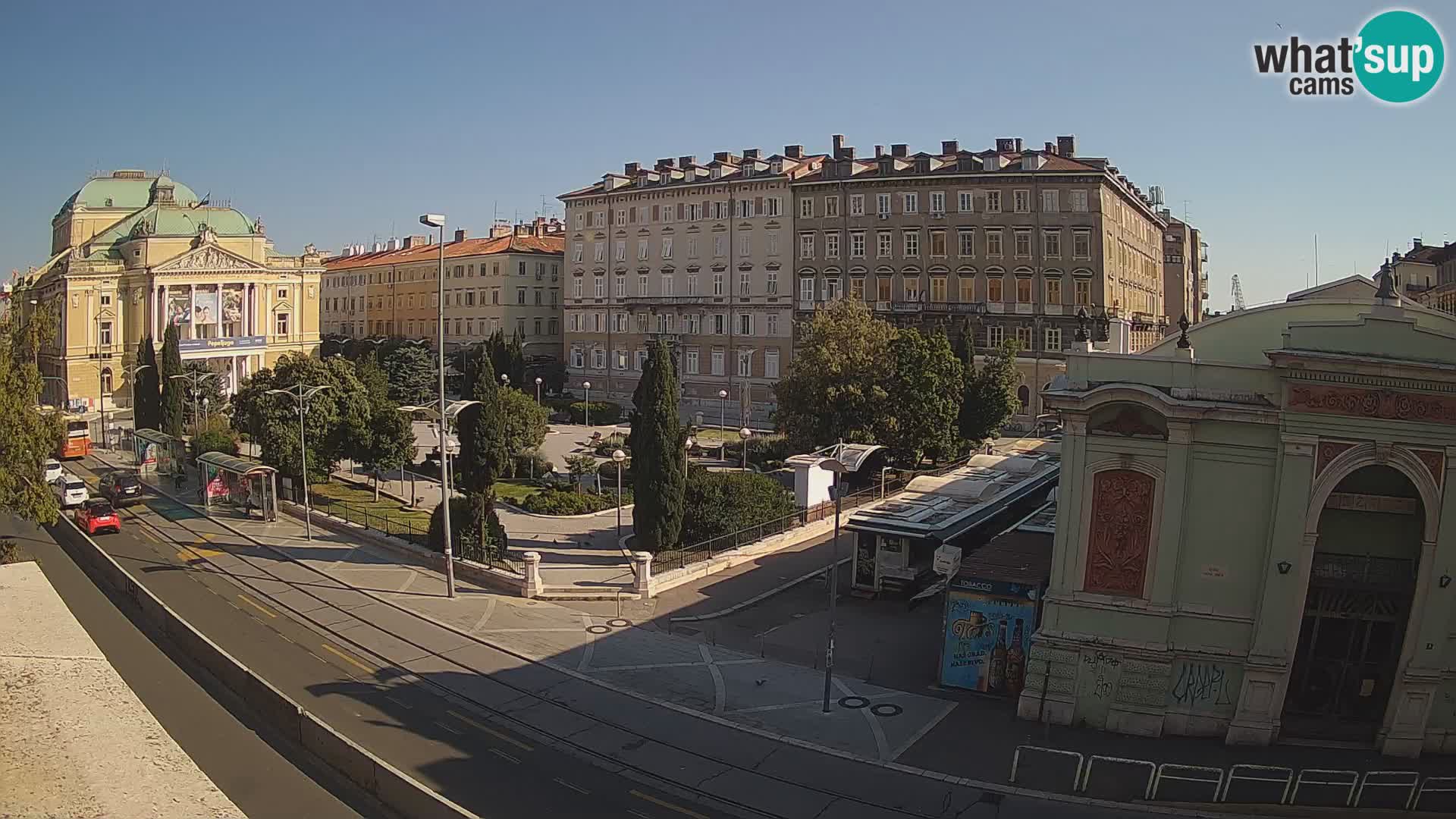 Reka – Park in Hrvaško narodno gledališče Ivana plemenitega Zajca