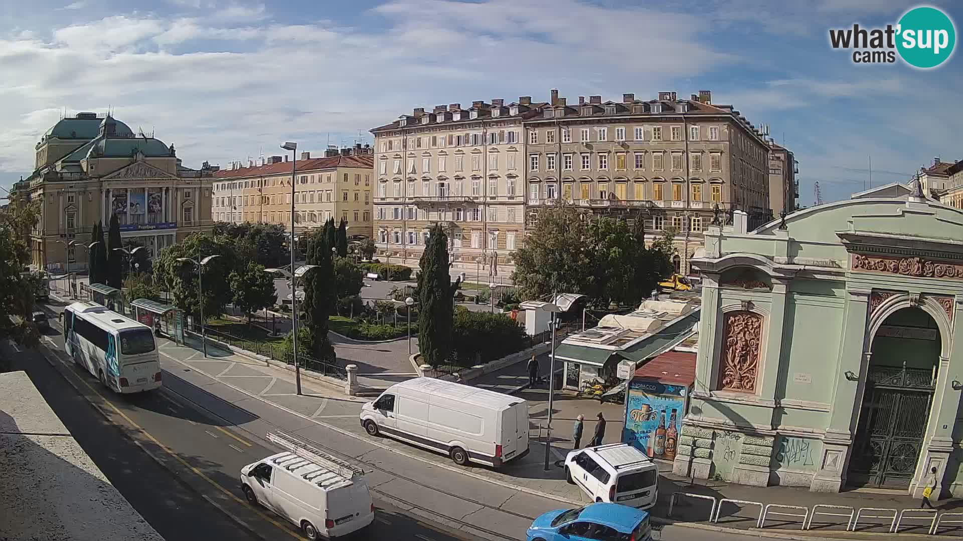 Reka – Park in Hrvaško narodno gledališče Ivana plemenitega Zajca