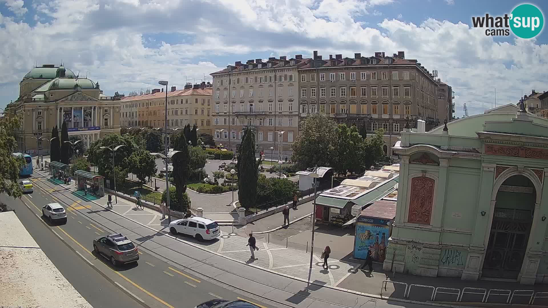 Reka – Park in Hrvaško narodno gledališče Ivana plemenitega Zajca