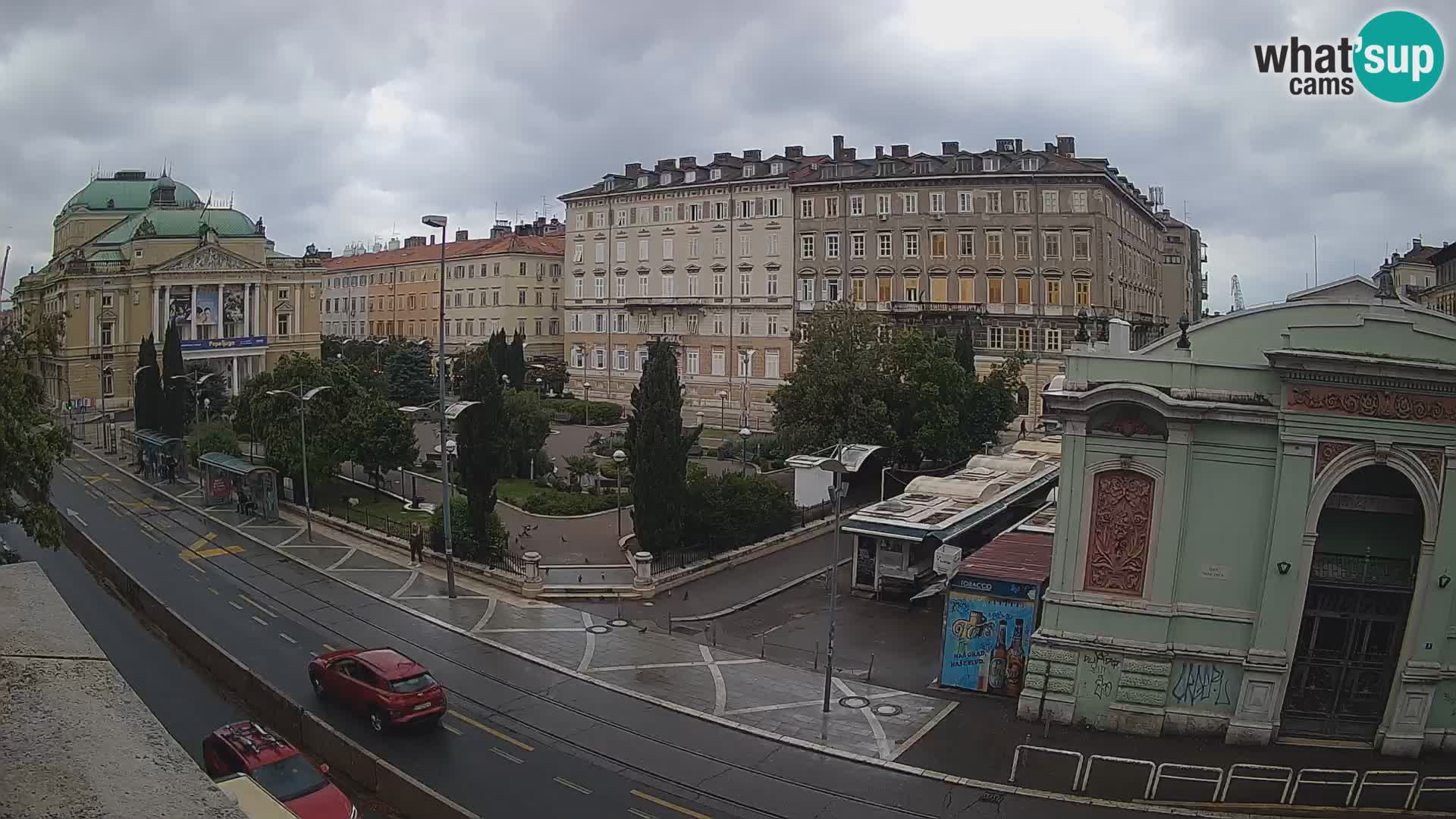 Reka – Park in Hrvaško narodno gledališče Ivana plemenitega Zajca