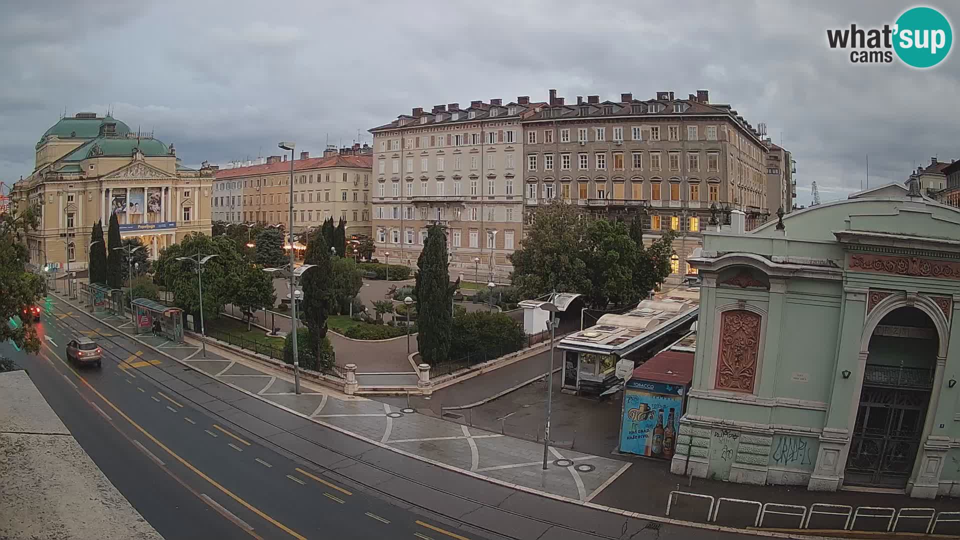 Reka – Park in Hrvaško narodno gledališče Ivana plemenitega Zajca