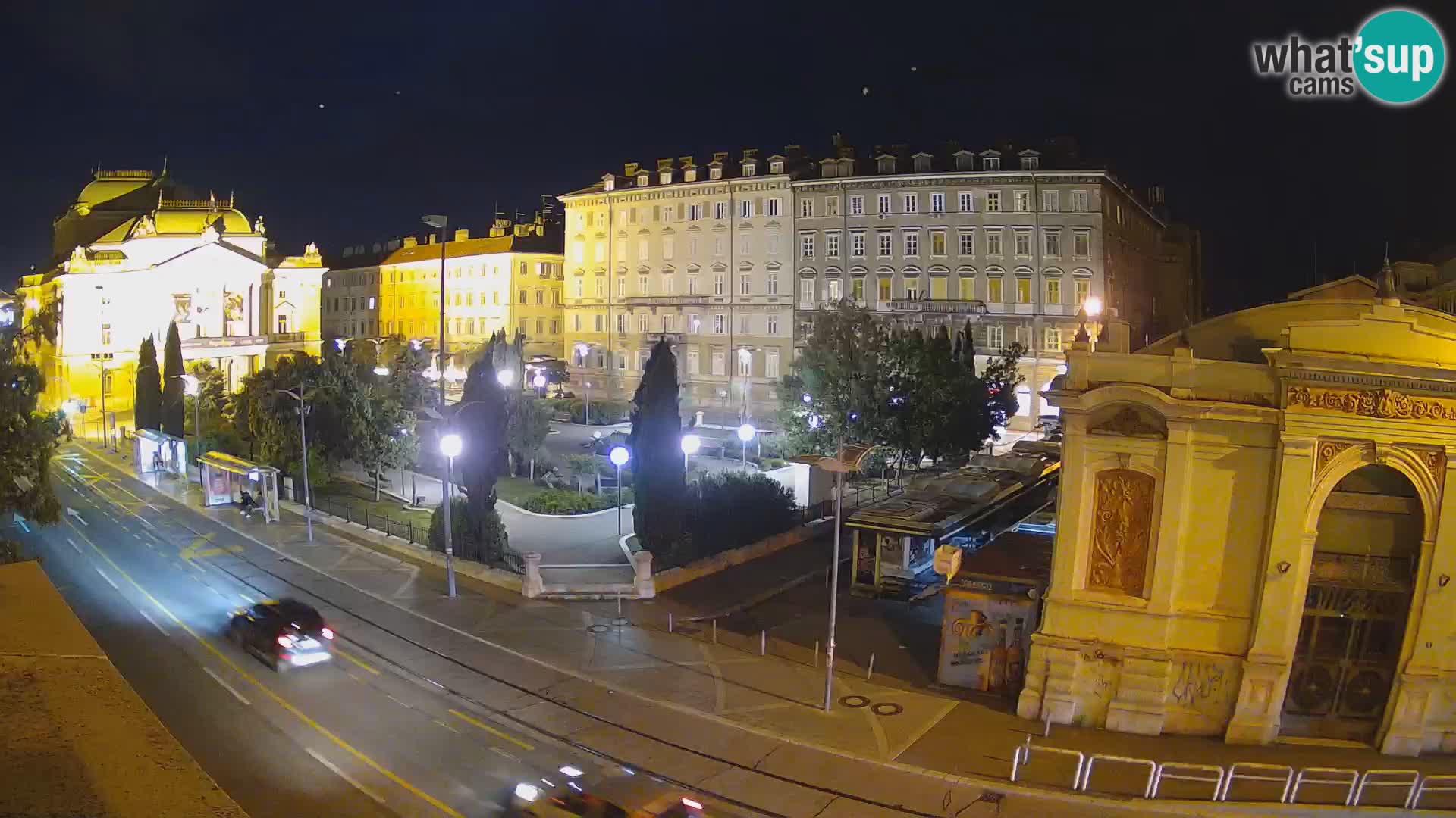 Reka – Park in Hrvaško narodno gledališče Ivana plemenitega Zajca