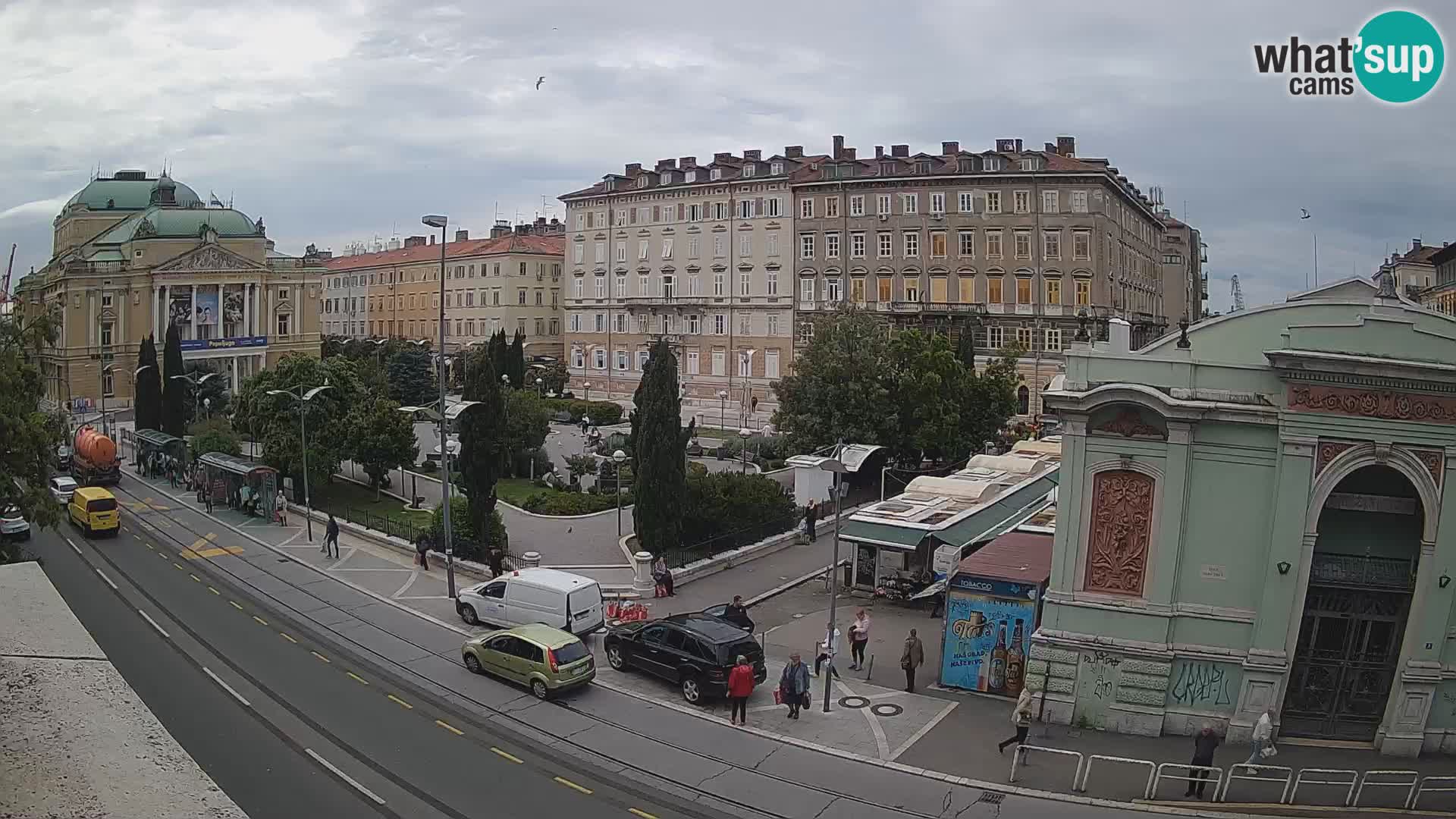 Reka – Park in Hrvaško narodno gledališče Ivana plemenitega Zajca