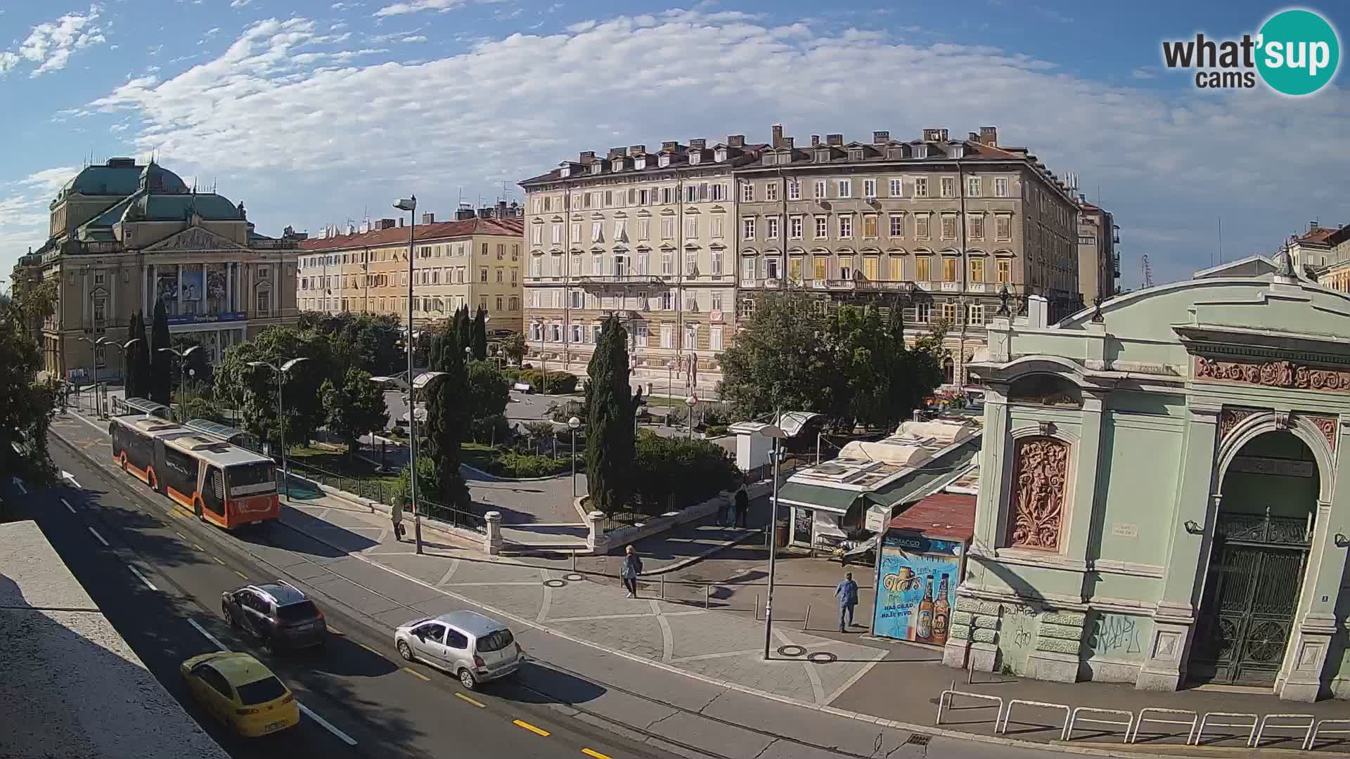 Reka – Park in Hrvaško narodno gledališče Ivana plemenitega Zajca