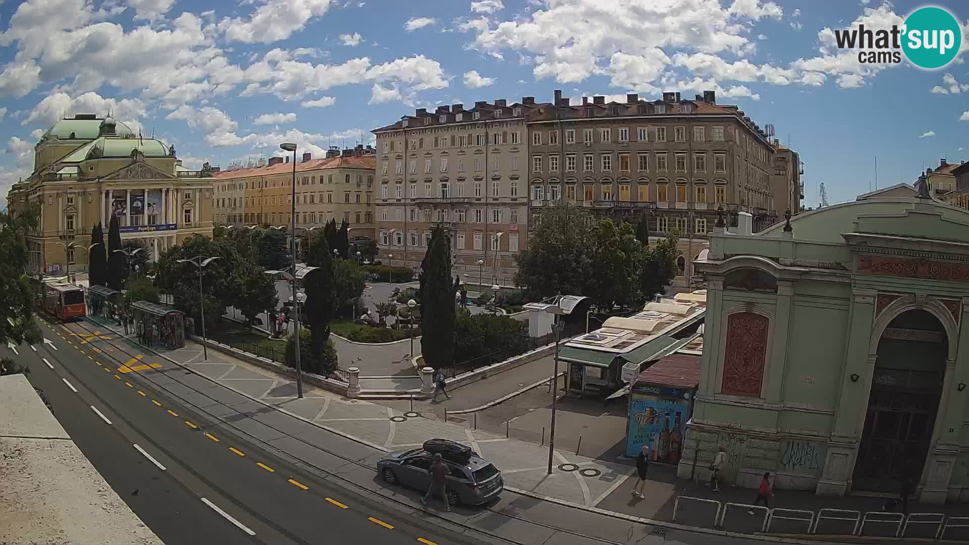 Reka – Park in Hrvaško narodno gledališče Ivana plemenitega Zajca
