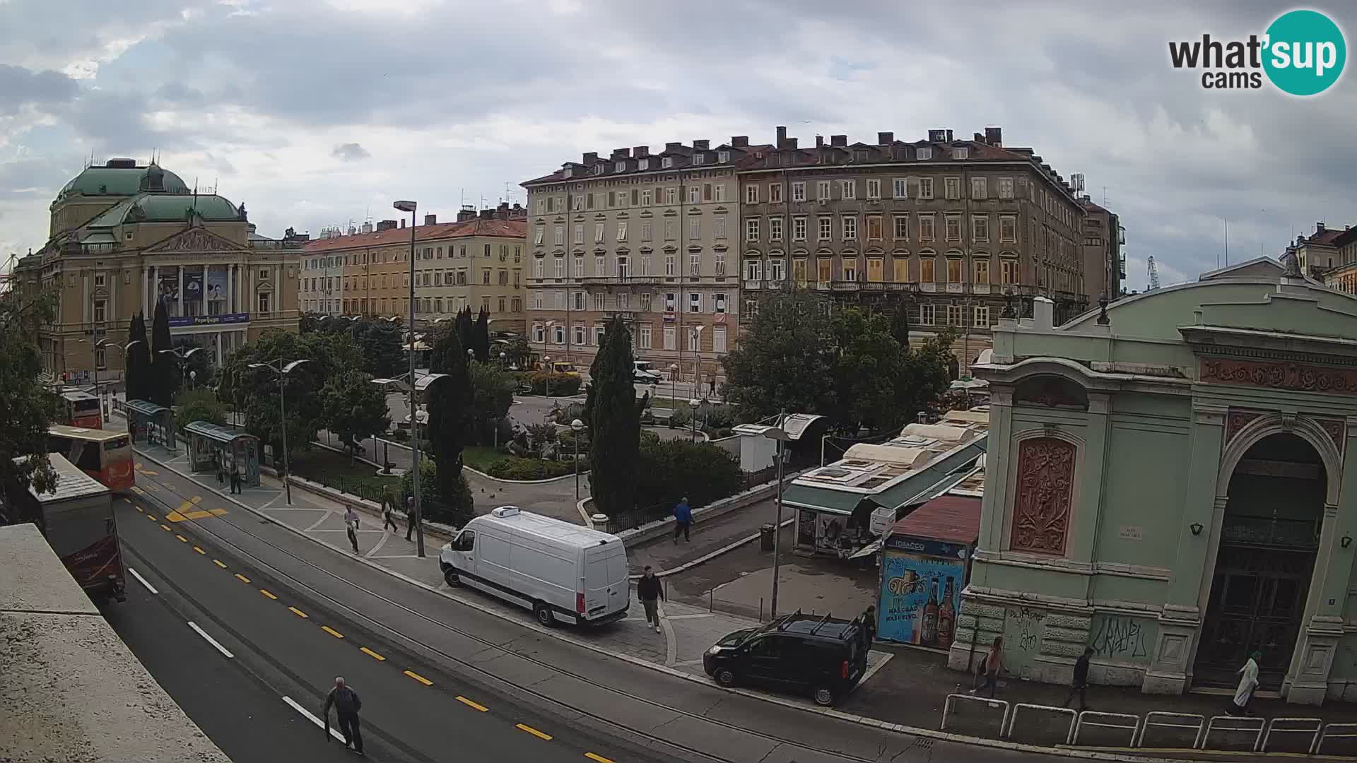Reka – Park in Hrvaško narodno gledališče Ivana plemenitega Zajca