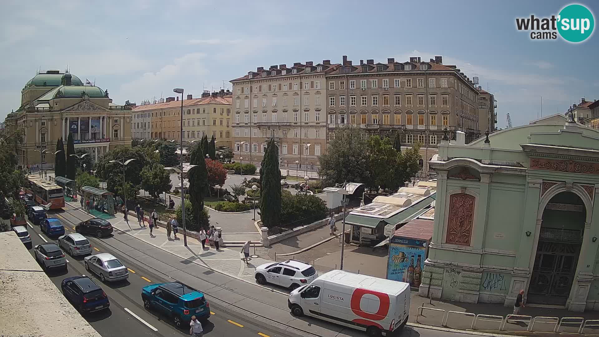 Reka – Park in Hrvaško narodno gledališče Ivana plemenitega Zajca