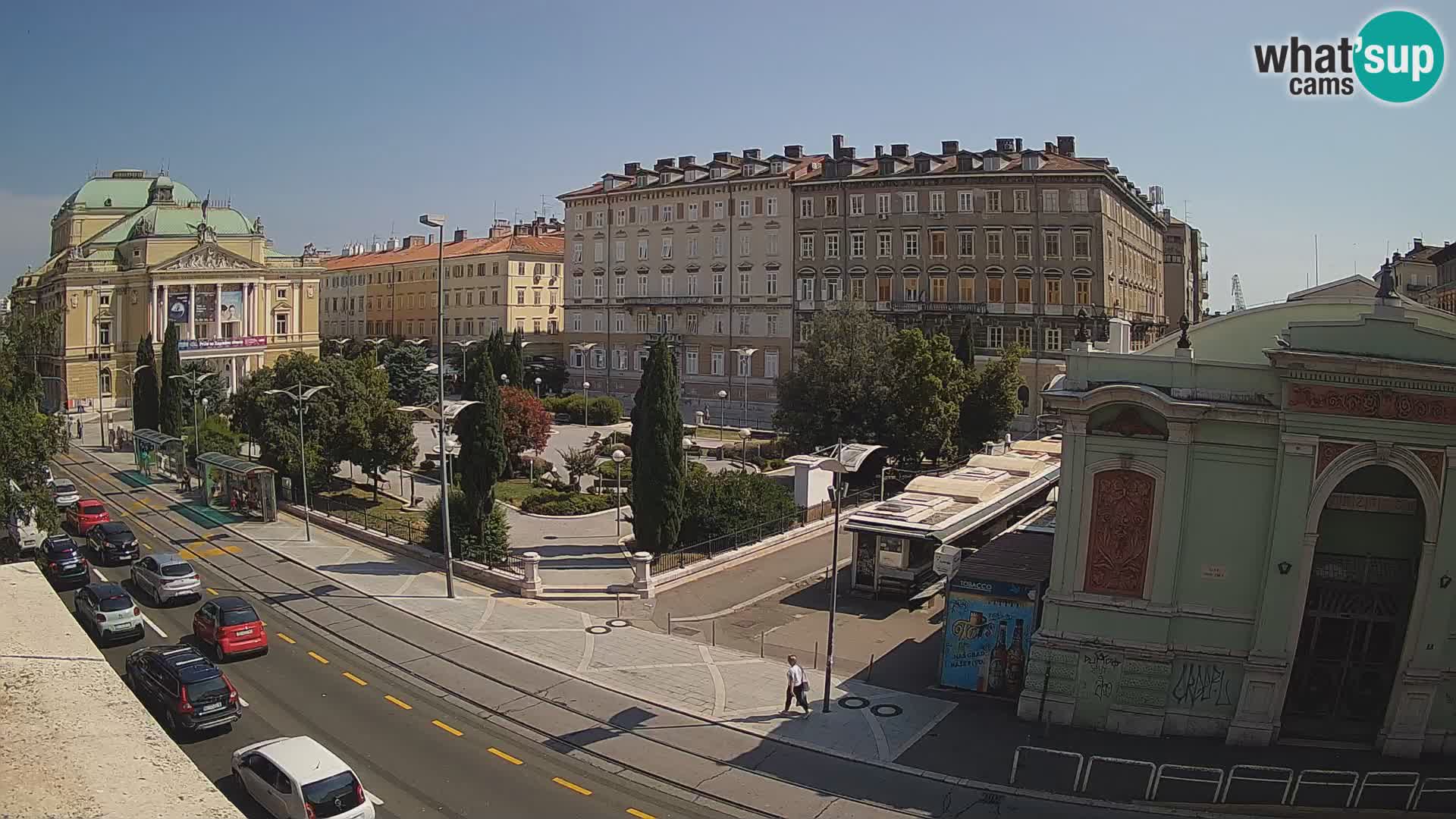 Reka – Park in Hrvaško narodno gledališče Ivana plemenitega Zajca