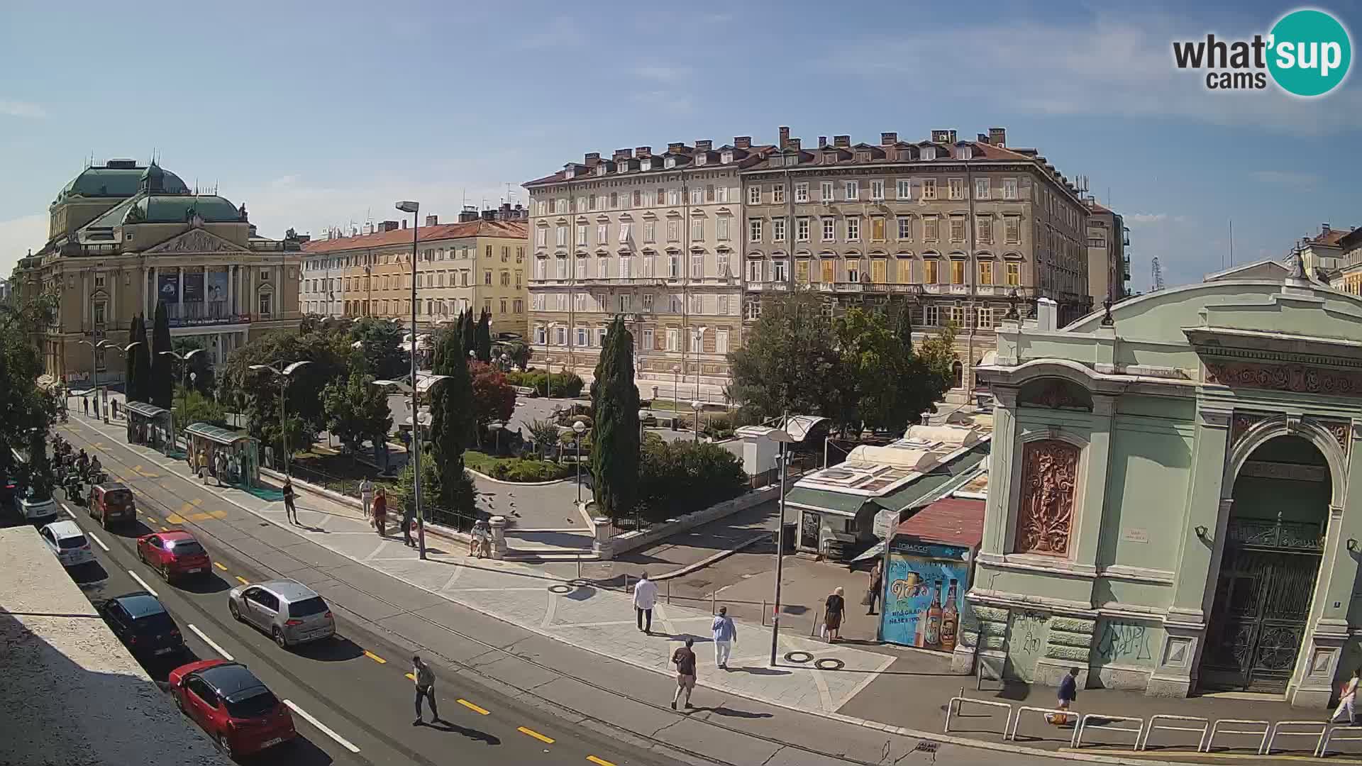 Reka – Park in Hrvaško narodno gledališče Ivana plemenitega Zajca