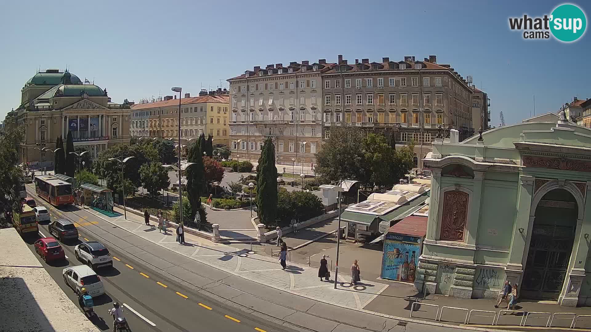Reka – Park in Hrvaško narodno gledališče Ivana plemenitega Zajca