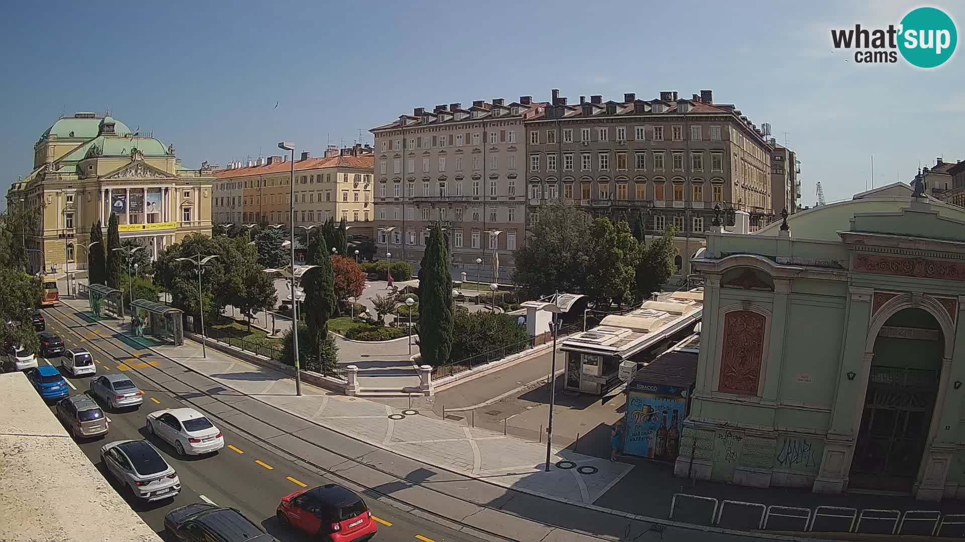 Reka – Park in Hrvaško narodno gledališče Ivana plemenitega Zajca