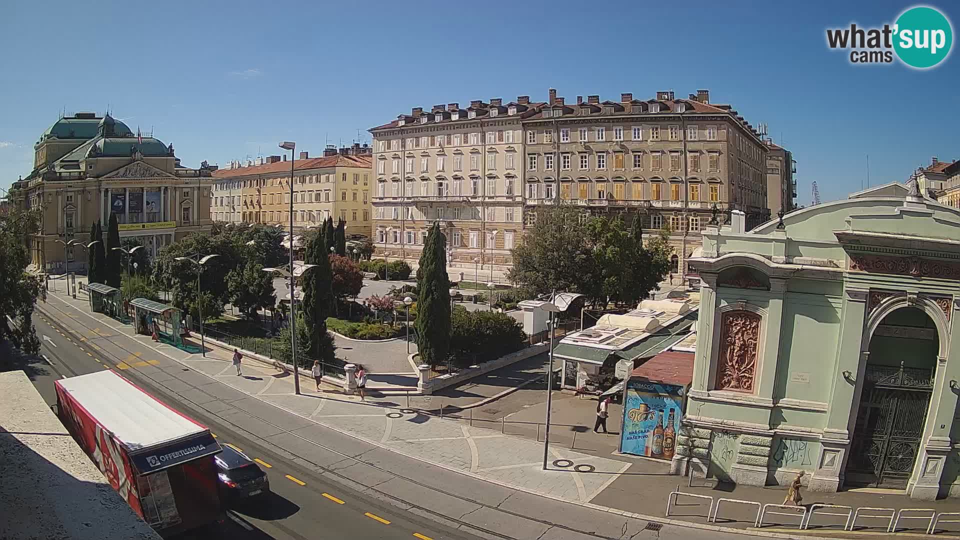 Reka – Park in Hrvaško narodno gledališče Ivana plemenitega Zajca