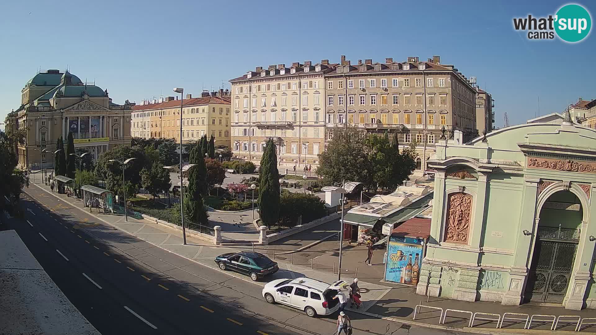 Reka – Park in Hrvaško narodno gledališče Ivana plemenitega Zajca