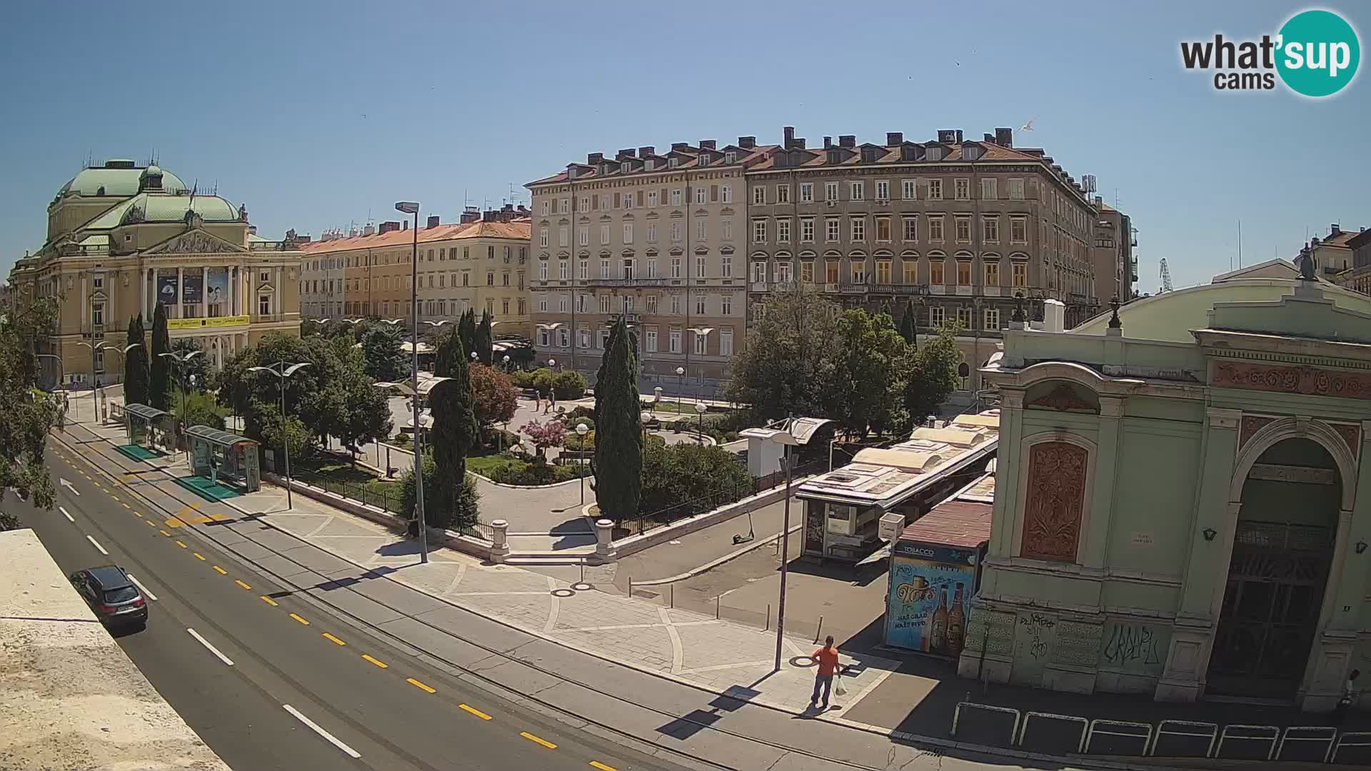Reka – Park in Hrvaško narodno gledališče Ivana plemenitega Zajca