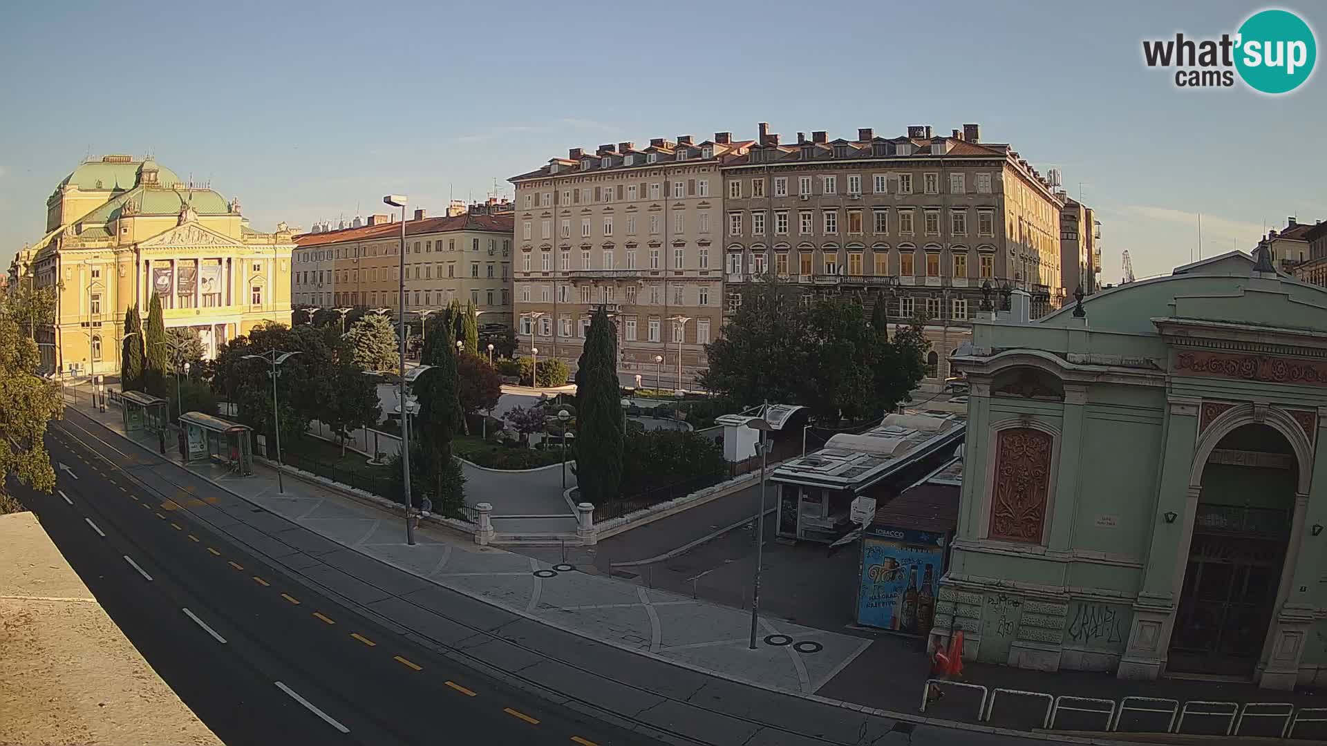 Reka – Park in Hrvaško narodno gledališče Ivana plemenitega Zajca