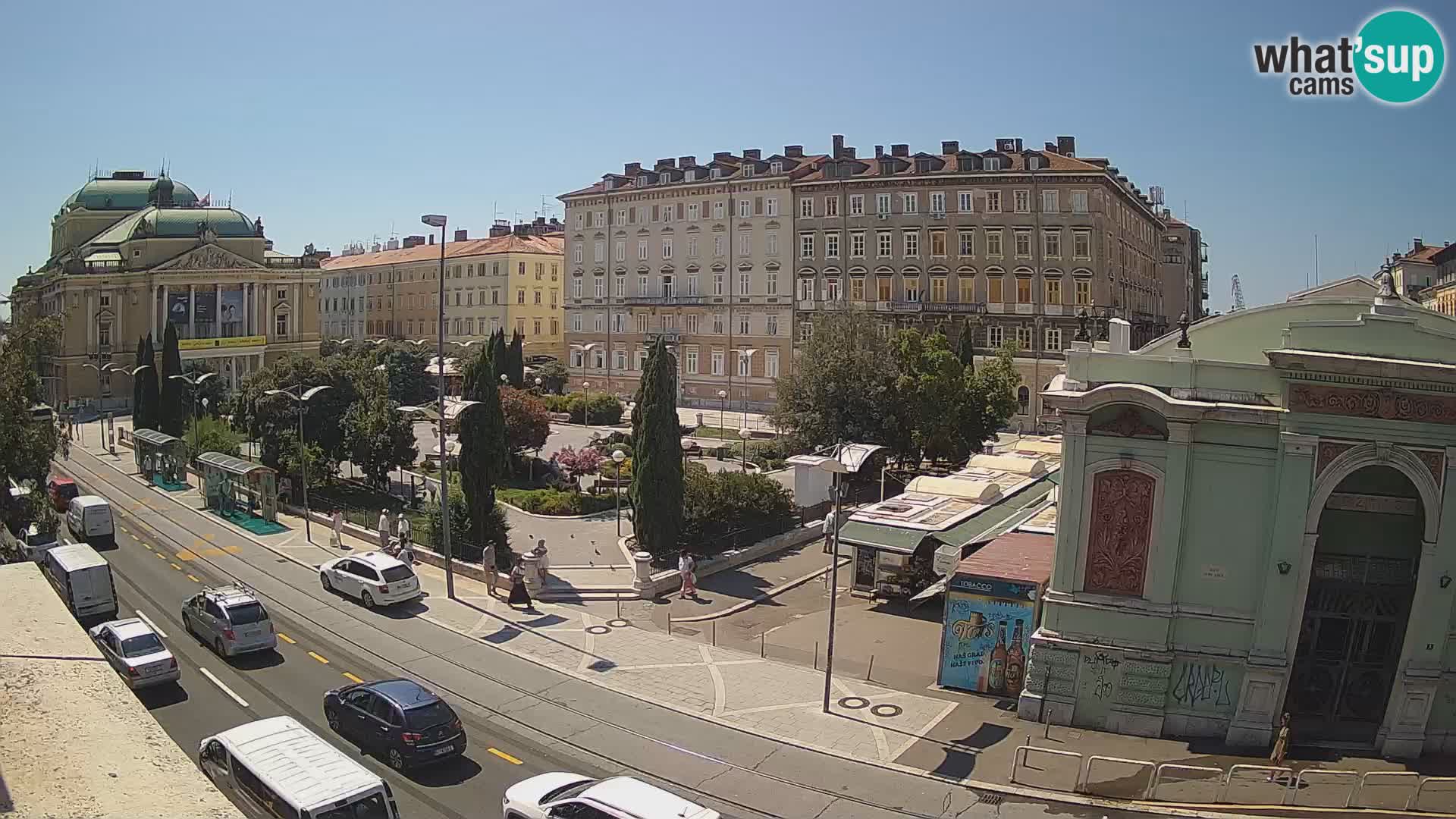 Reka – Park in Hrvaško narodno gledališče Ivana plemenitega Zajca