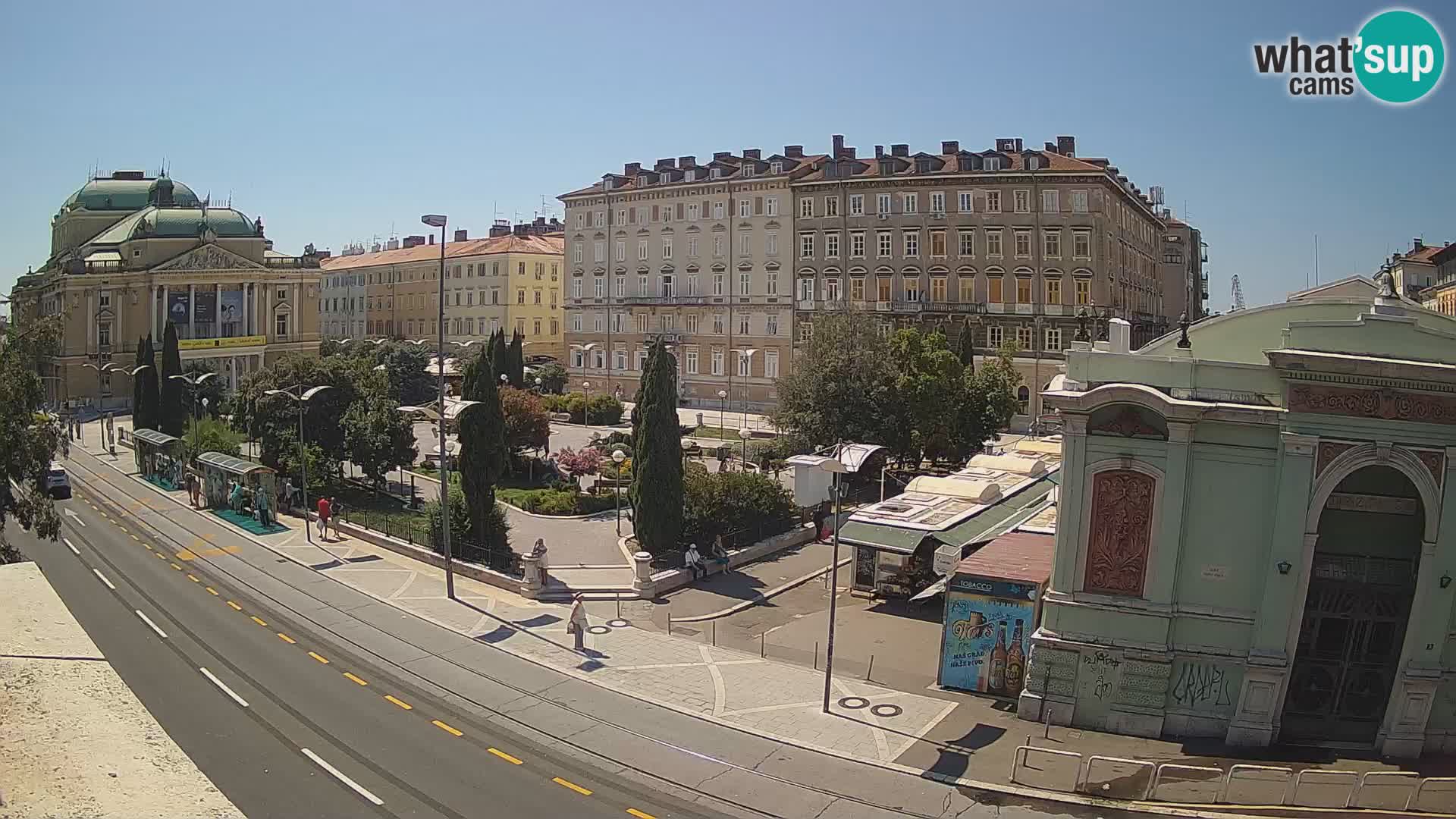 Reka – Park in Hrvaško narodno gledališče Ivana plemenitega Zajca