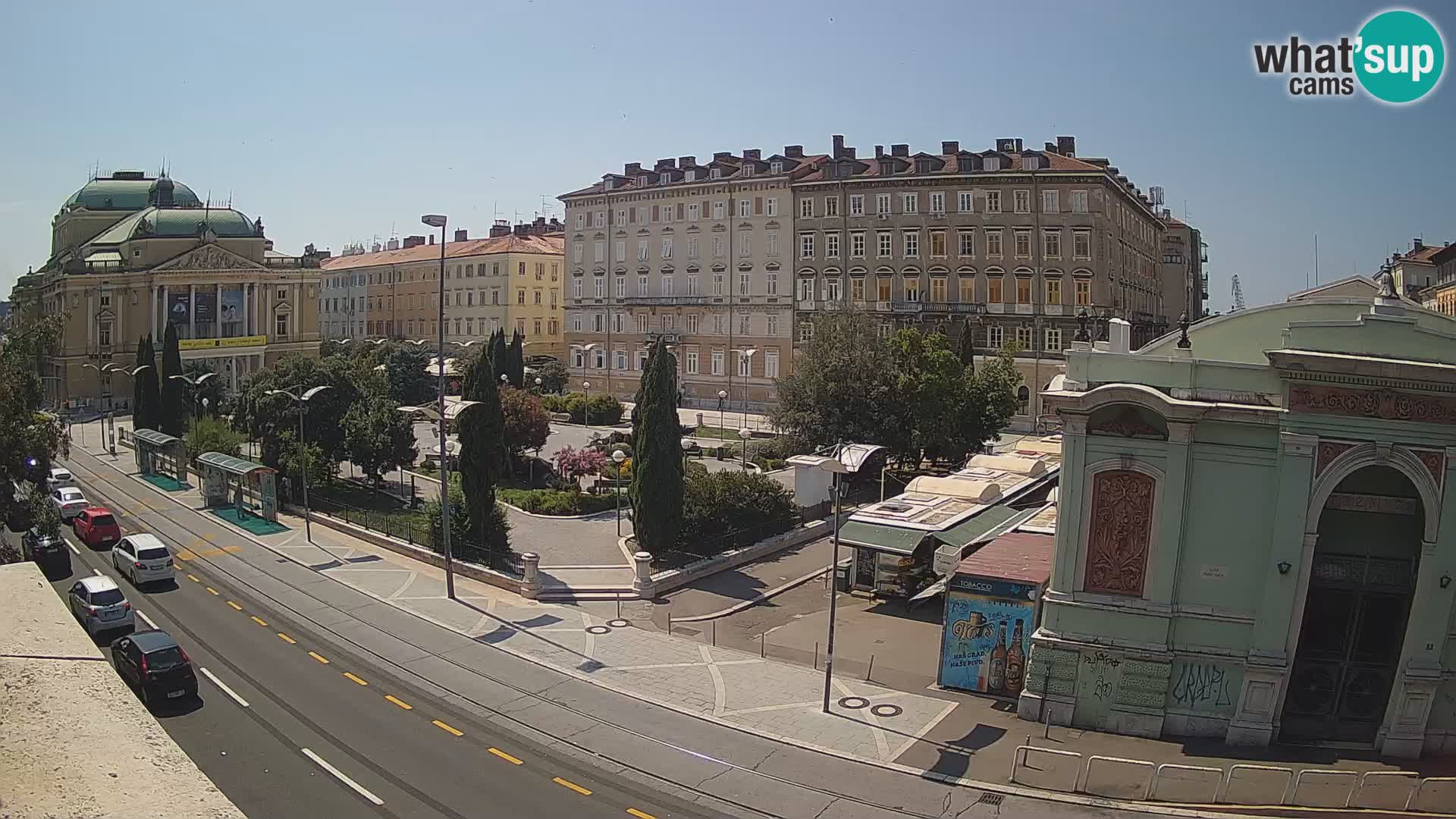 Reka – Park in Hrvaško narodno gledališče Ivana plemenitega Zajca
