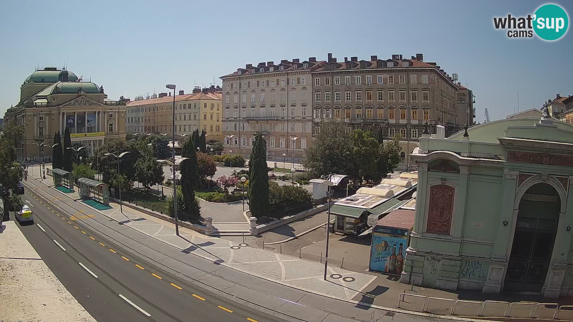 Reka – Park in Hrvaško narodno gledališče Ivana plemenitega Zajca