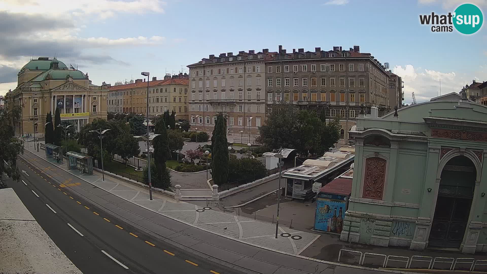 Reka – Park in Hrvaško narodno gledališče Ivana plemenitega Zajca