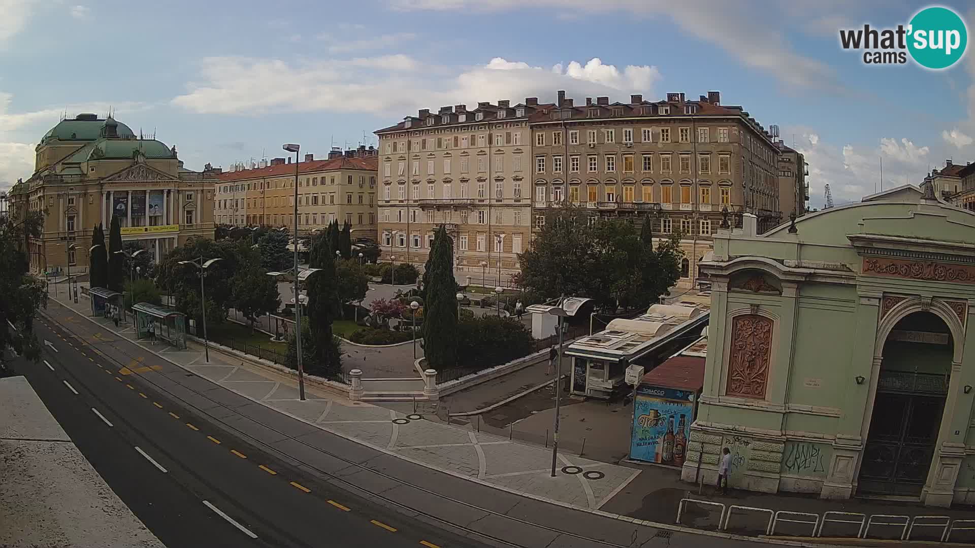 Reka – Park in Hrvaško narodno gledališče Ivana plemenitega Zajca