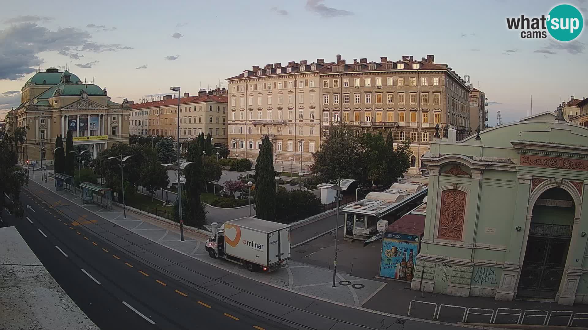 Reka – Park in Hrvaško narodno gledališče Ivana plemenitega Zajca