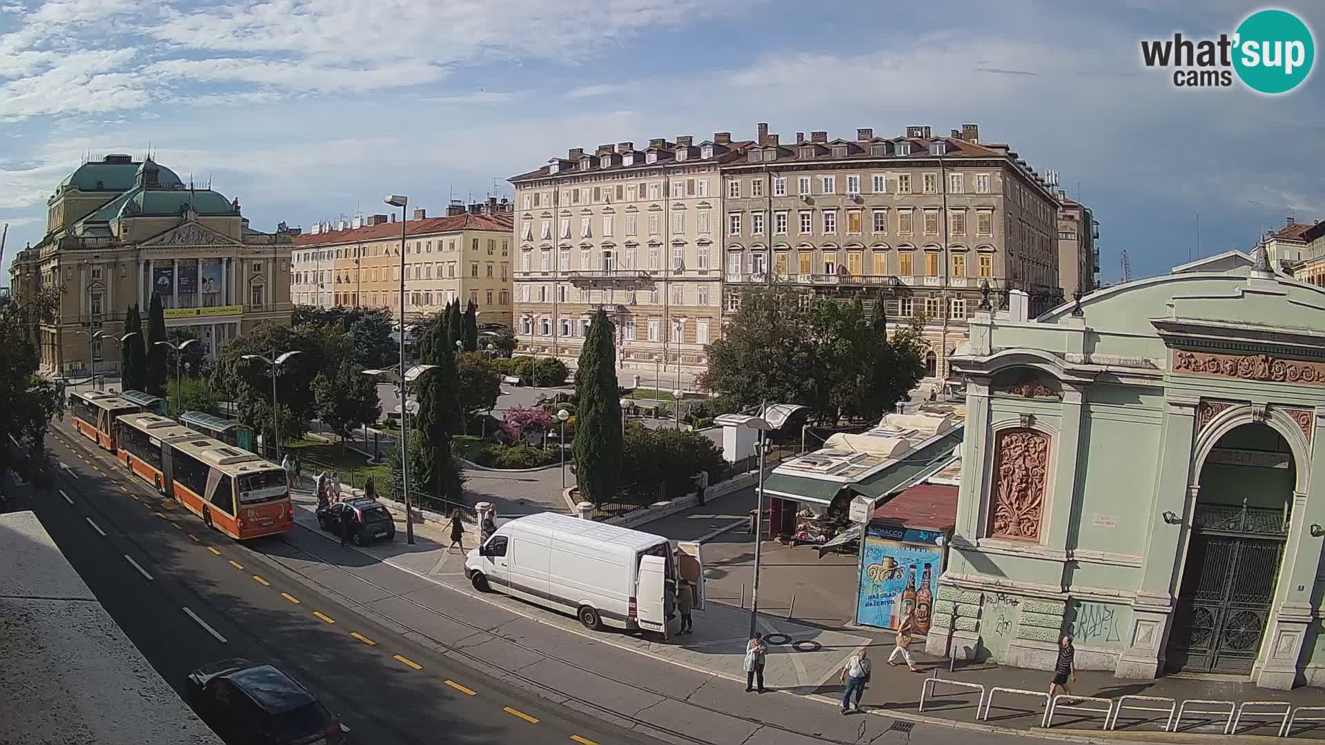 Reka – Park in Hrvaško narodno gledališče Ivana plemenitega Zajca