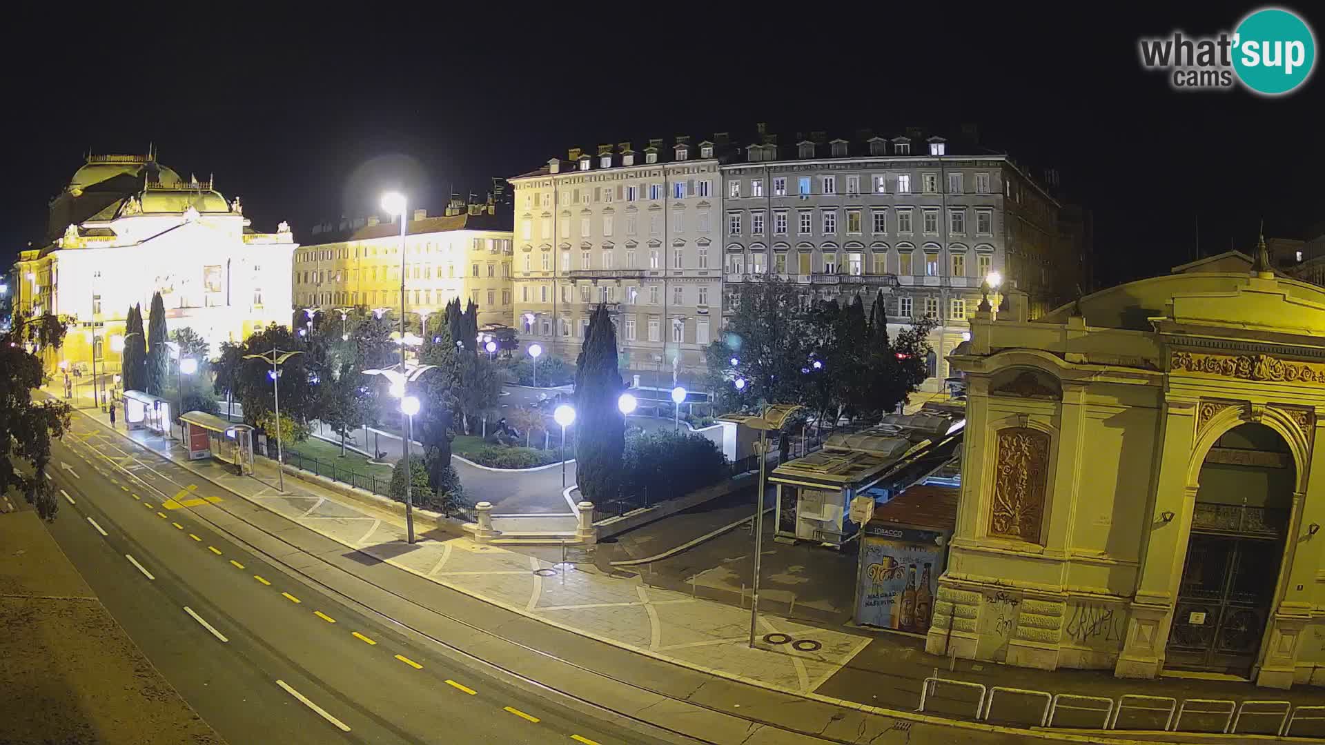 Reka – Park in Hrvaško narodno gledališče Ivana plemenitega Zajca