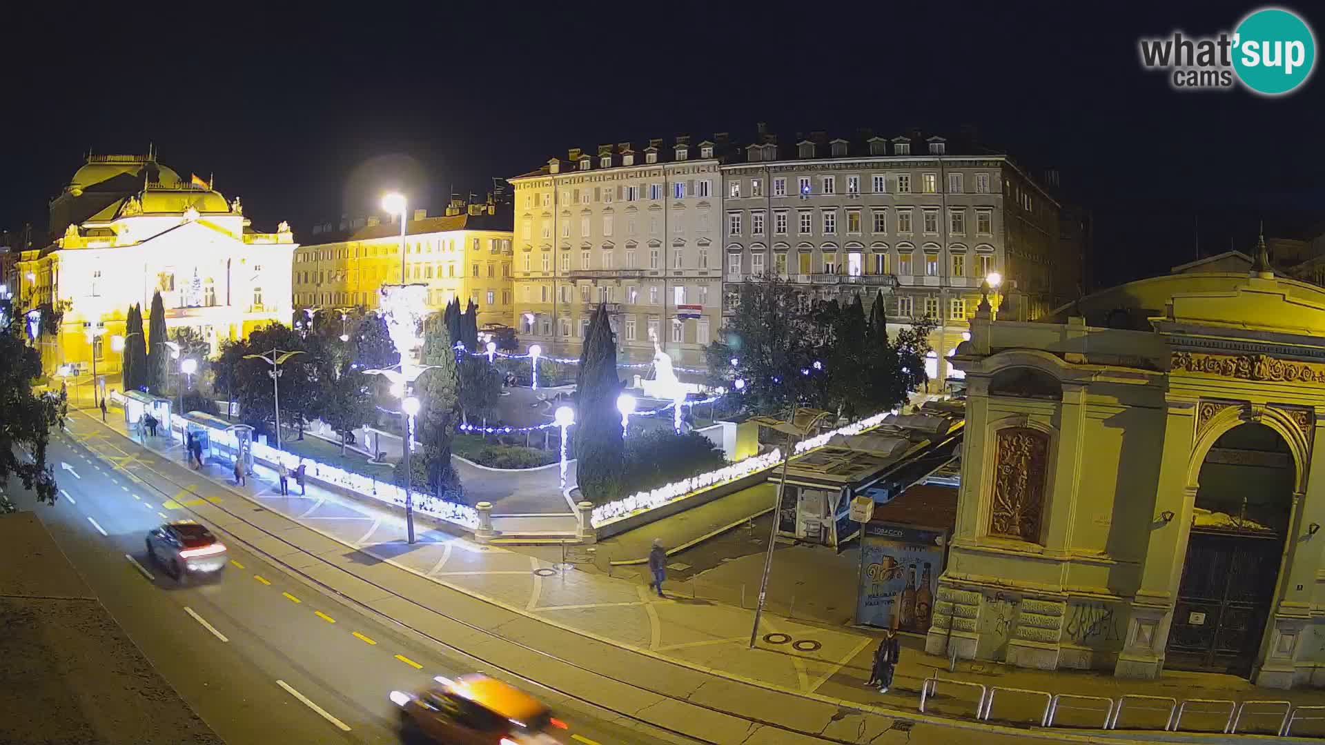 Reka – Park in Hrvaško narodno gledališče Ivana plemenitega Zajca