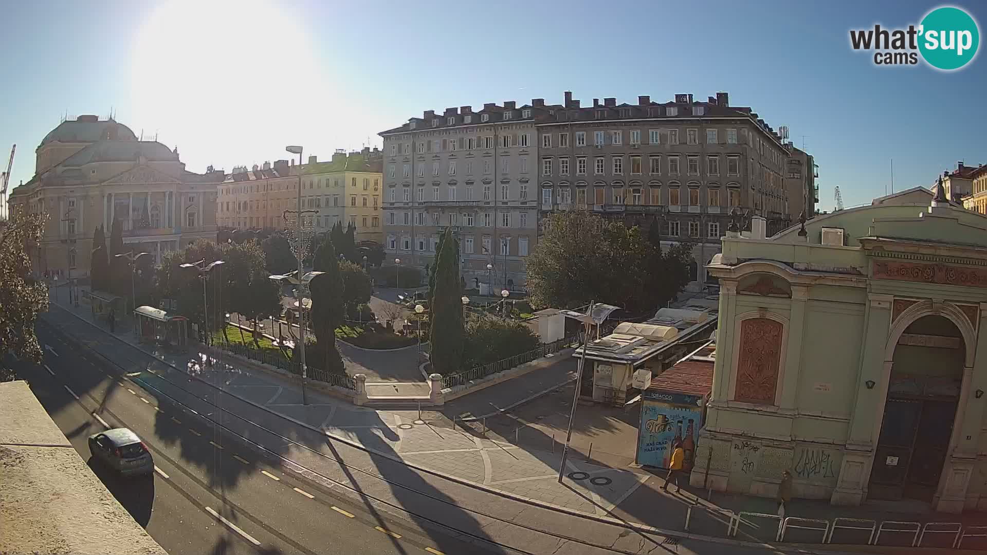 Reka – Park in Hrvaško narodno gledališče Ivana plemenitega Zajca