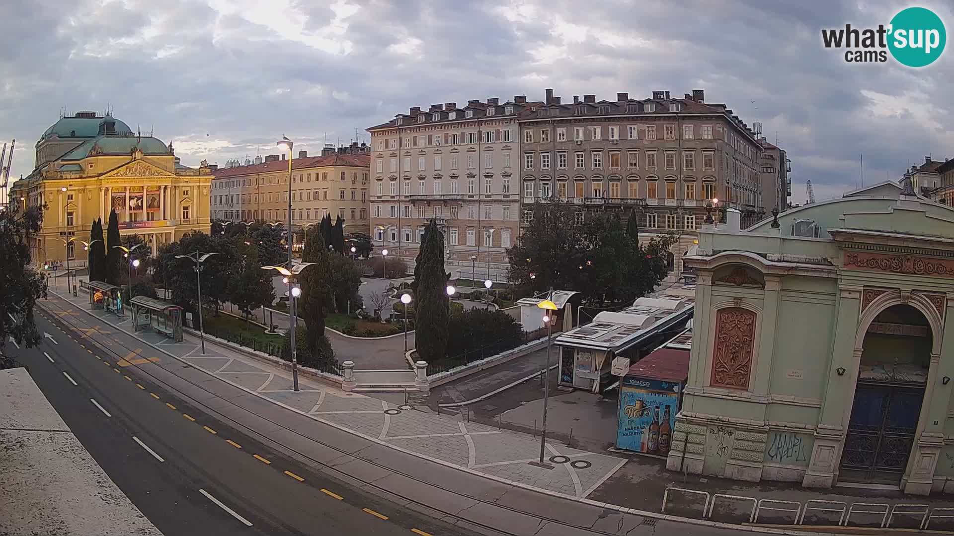 Reka – Park in Hrvaško narodno gledališče Ivana plemenitega Zajca