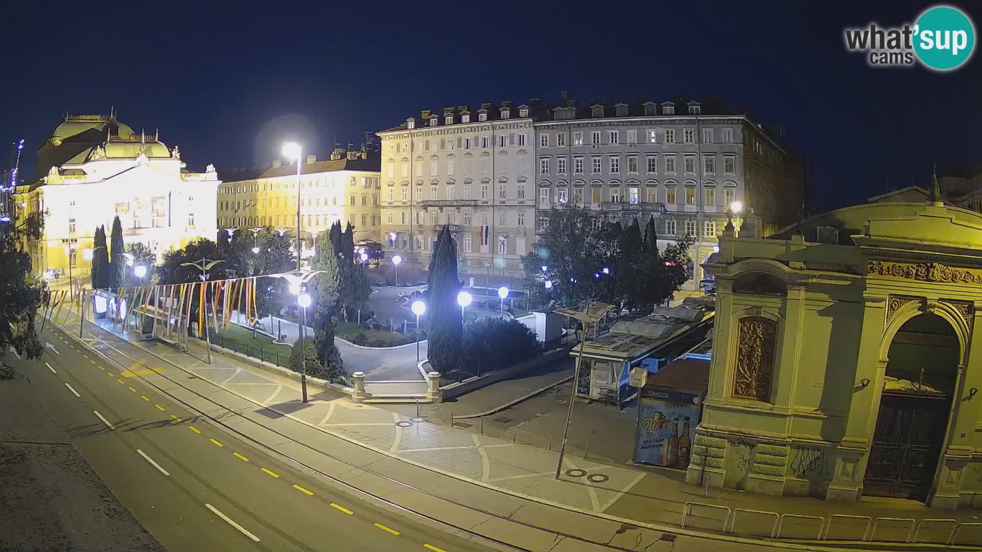 Reka – Park in Hrvaško narodno gledališče Ivana plemenitega Zajca