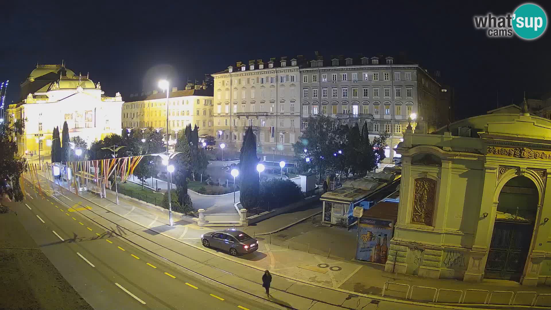 Reka – Park in Hrvaško narodno gledališče Ivana plemenitega Zajca
