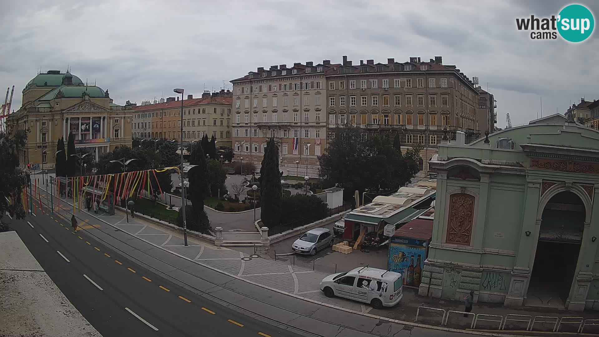 Reka – Park in Hrvaško narodno gledališče Ivana plemenitega Zajca