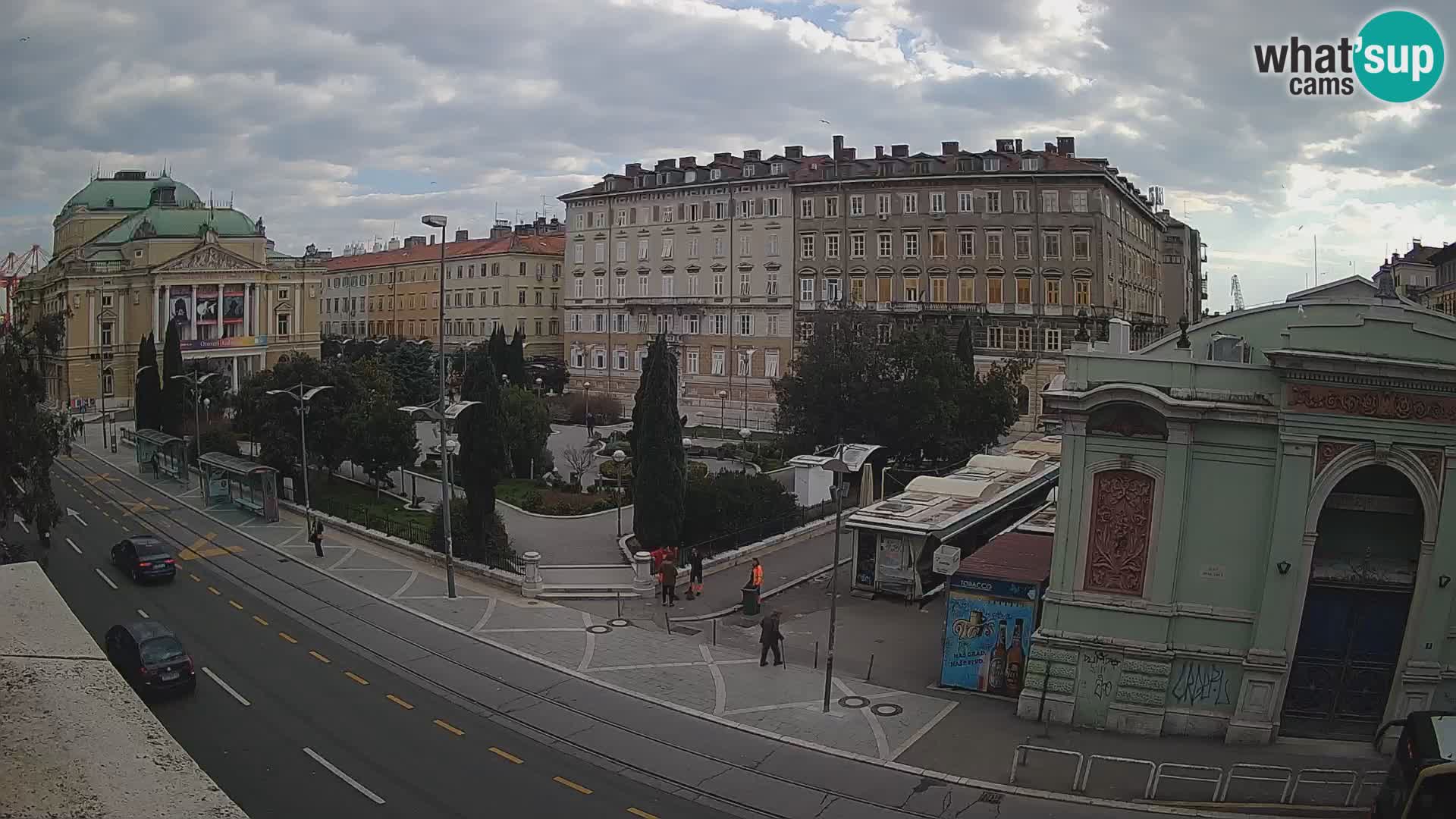 Reka – Park in Hrvaško narodno gledališče Ivana plemenitega Zajca