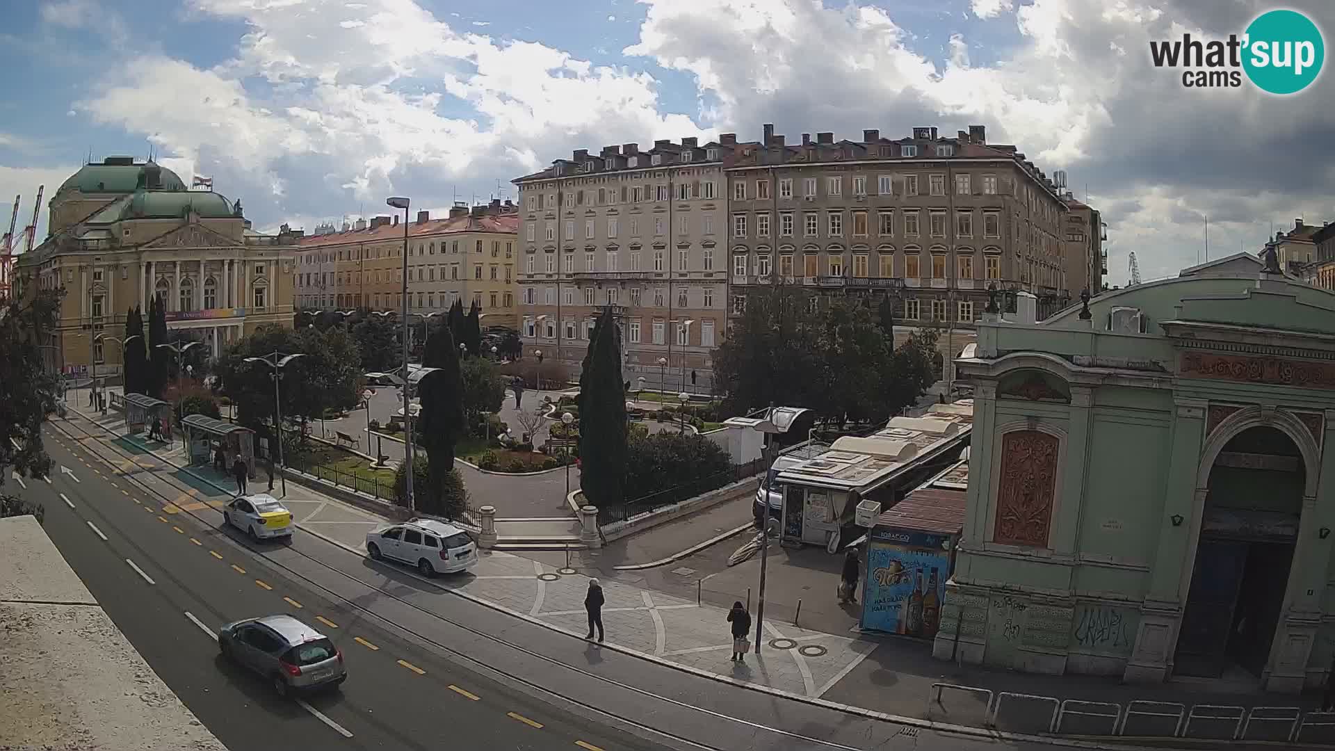 Reka – Park in Hrvaško narodno gledališče Ivana plemenitega Zajca