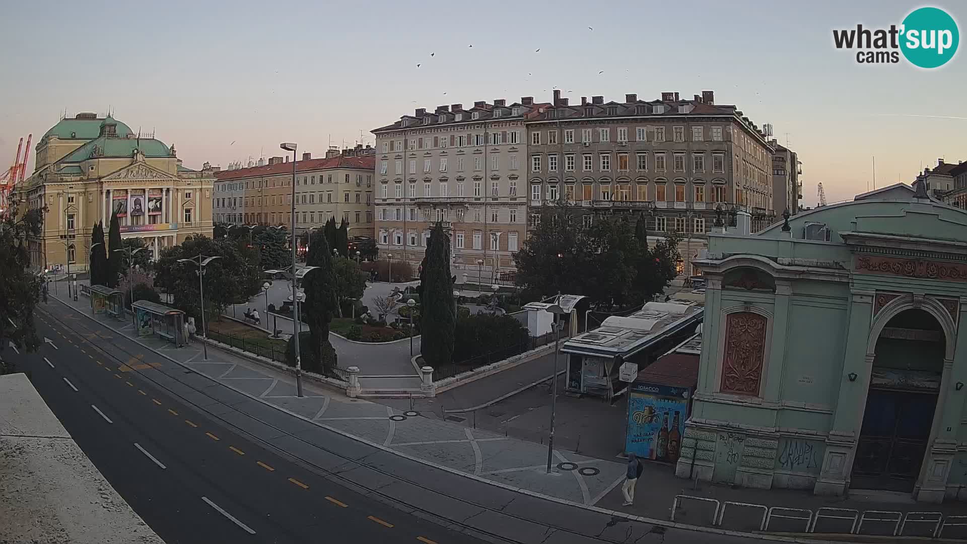 Reka – Park in Hrvaško narodno gledališče Ivana plemenitega Zajca