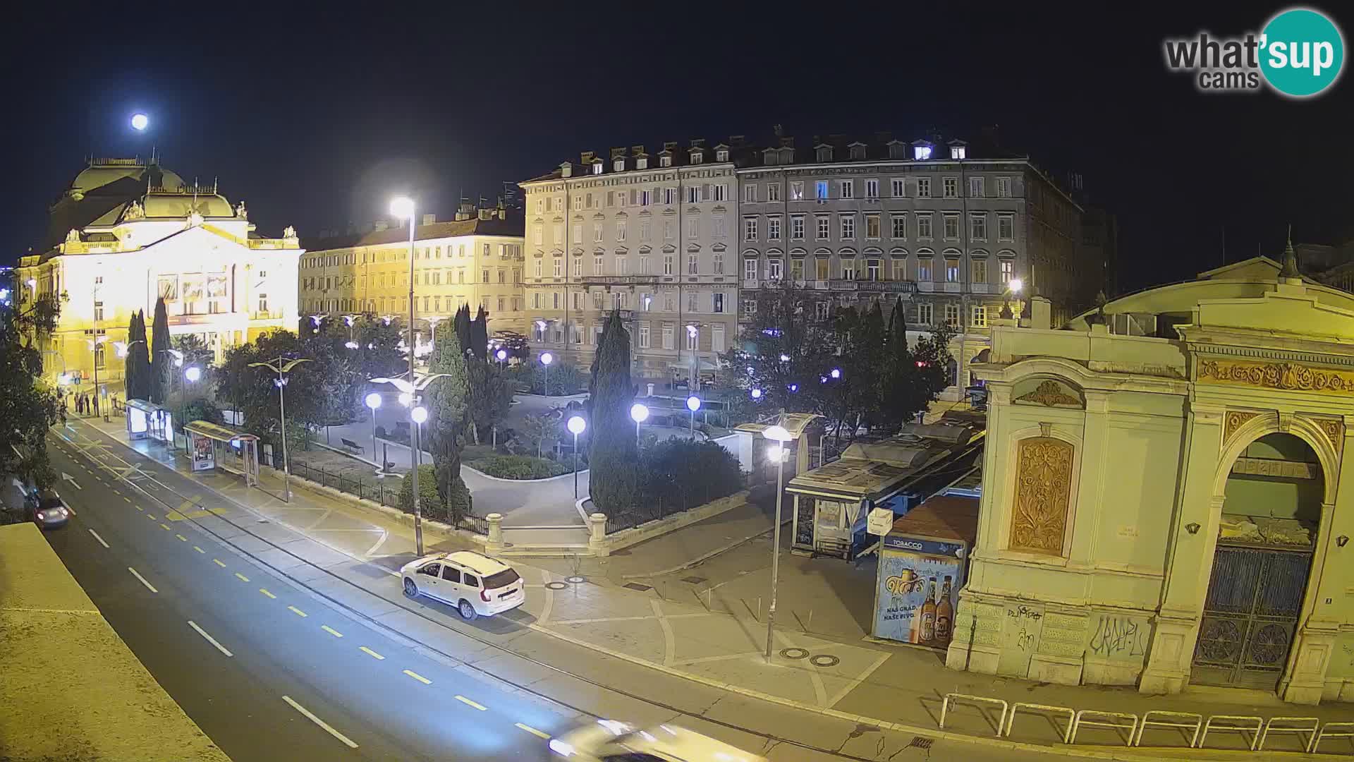 Reka – Park in Hrvaško narodno gledališče Ivana plemenitega Zajca