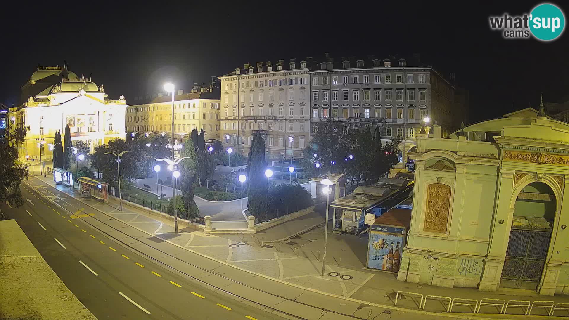 Reka – Park in Hrvaško narodno gledališče Ivana plemenitega Zajca