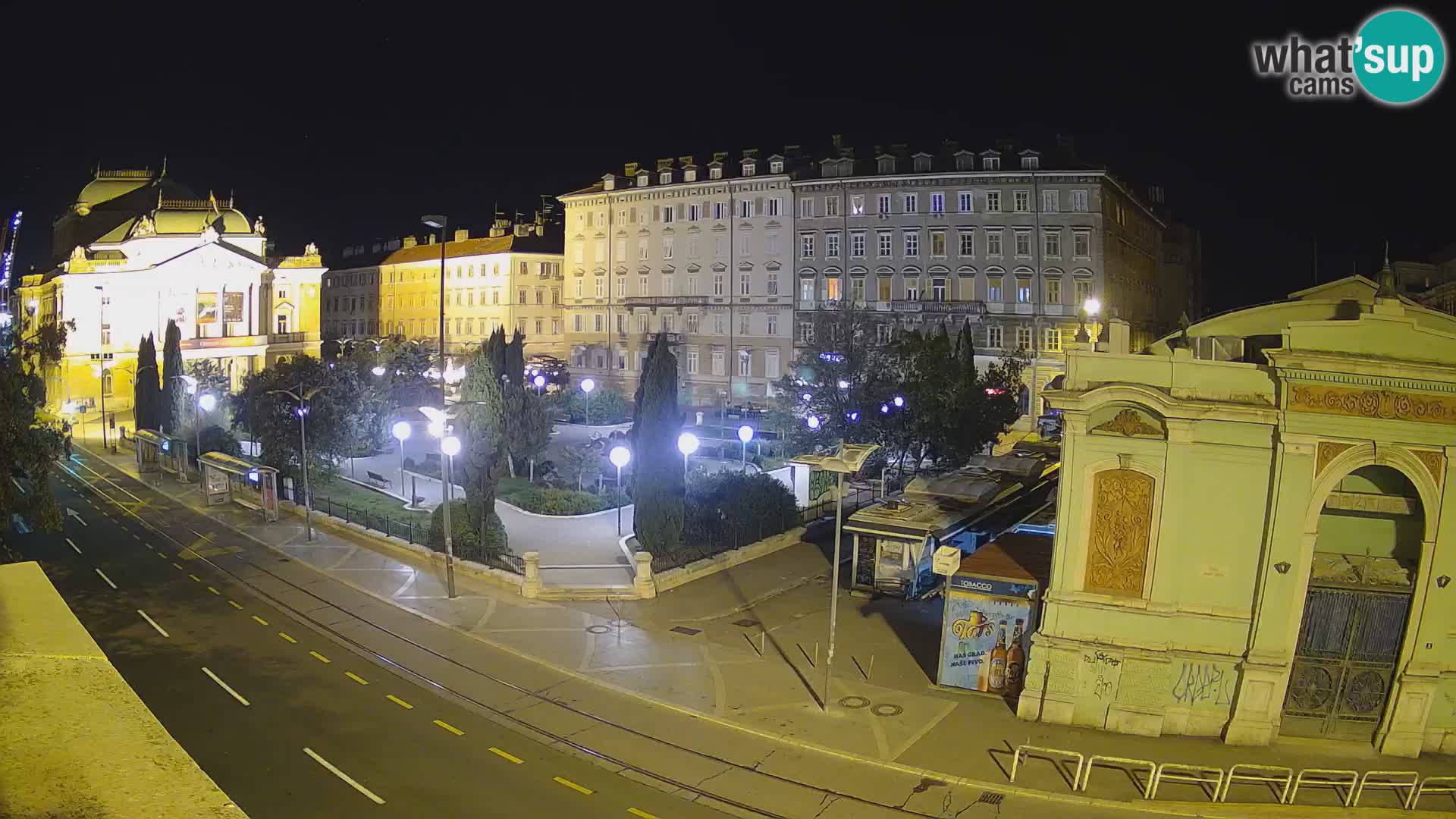 Reka – Park in Hrvaško narodno gledališče Ivana plemenitega Zajca