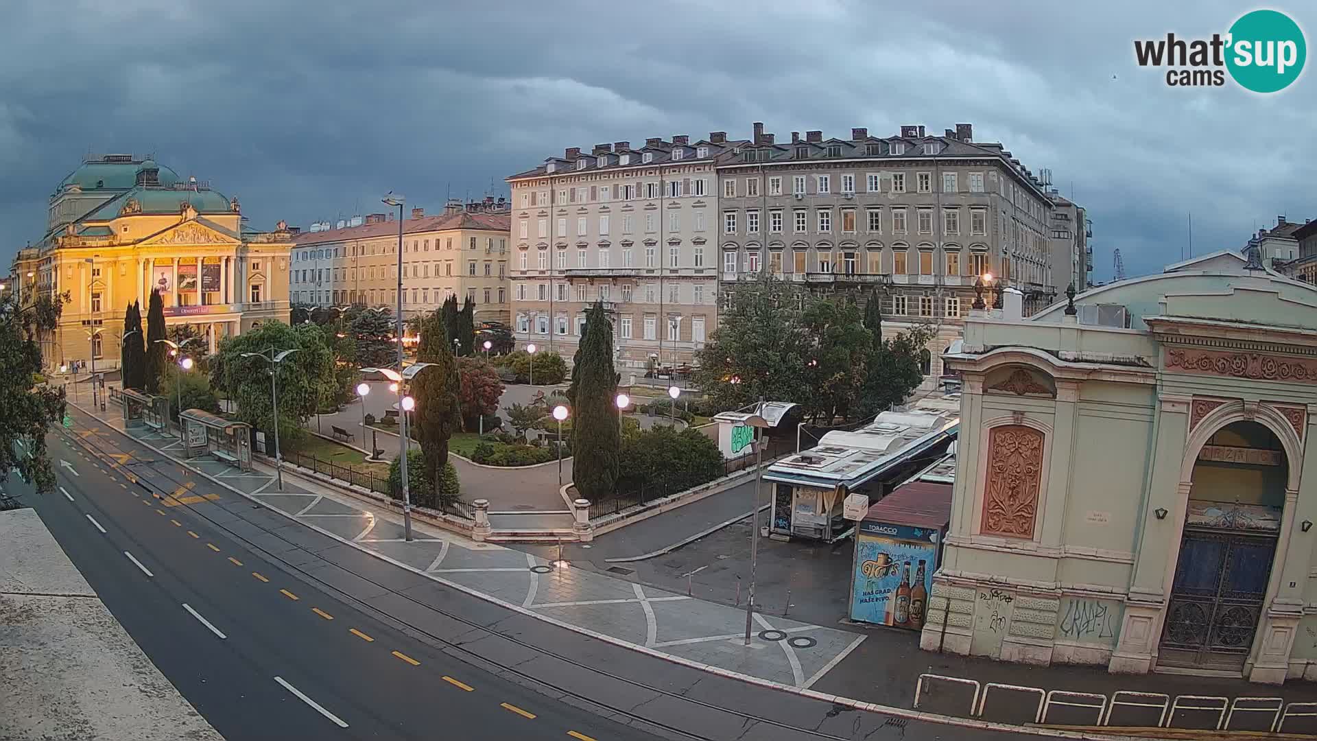 Reka – Park in Hrvaško narodno gledališče Ivana plemenitega Zajca