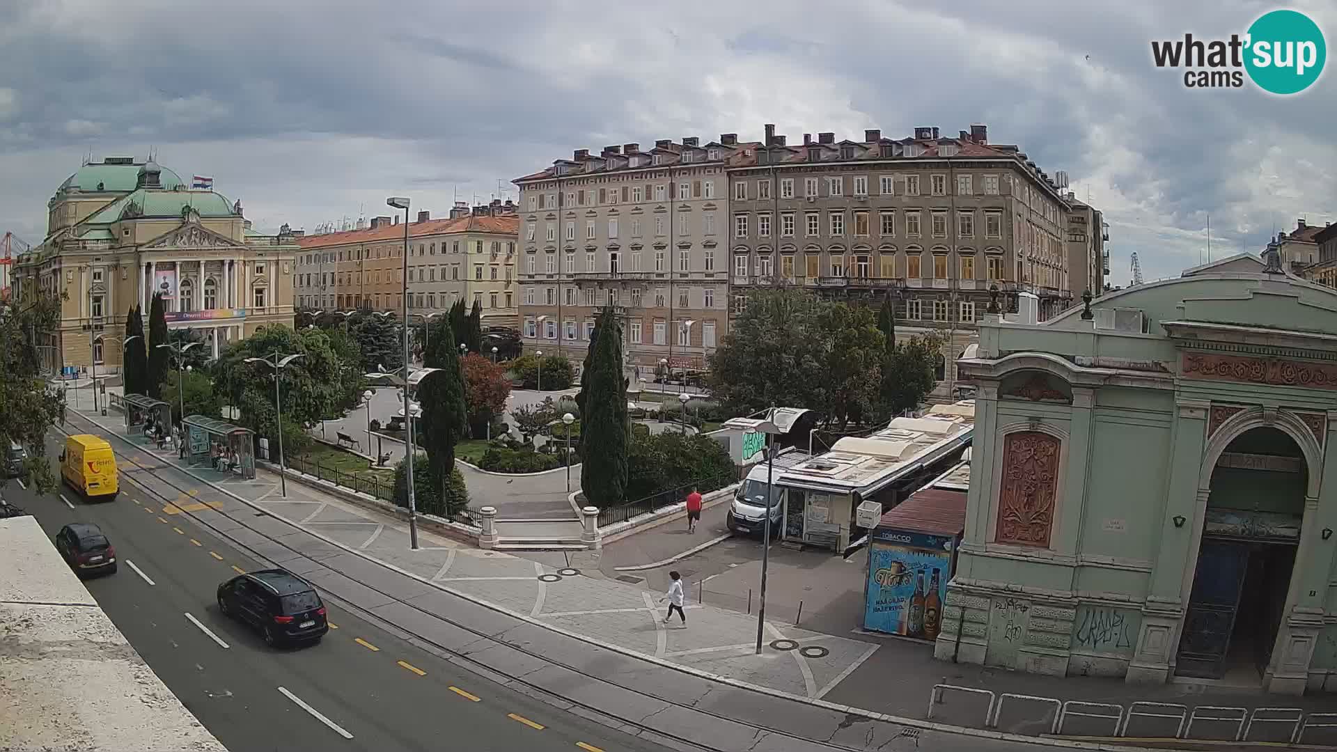 Reka – Park in Hrvaško narodno gledališče Ivana plemenitega Zajca
