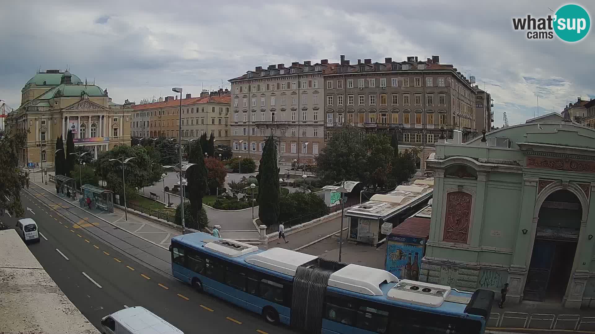 Reka – Park in Hrvaško narodno gledališče Ivana plemenitega Zajca