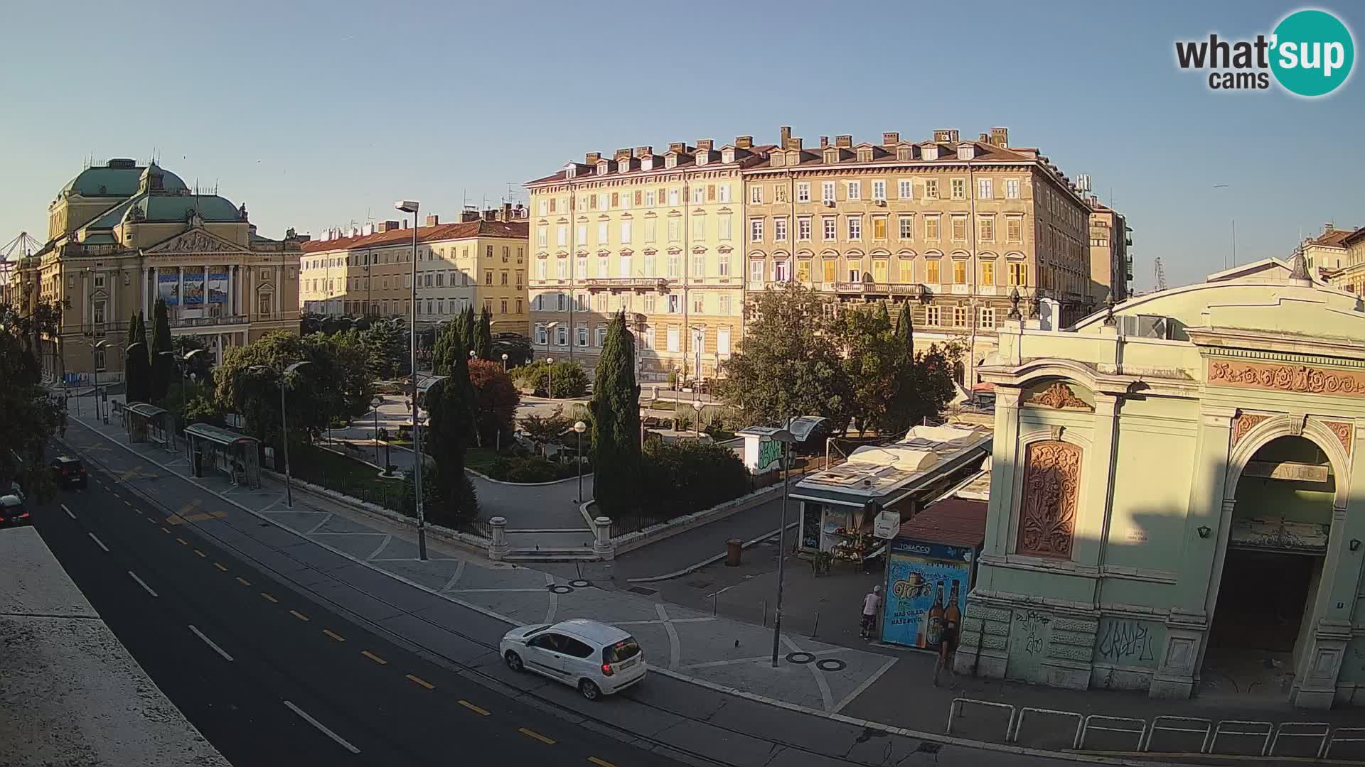 Reka – Park in Hrvaško narodno gledališče Ivana plemenitega Zajca