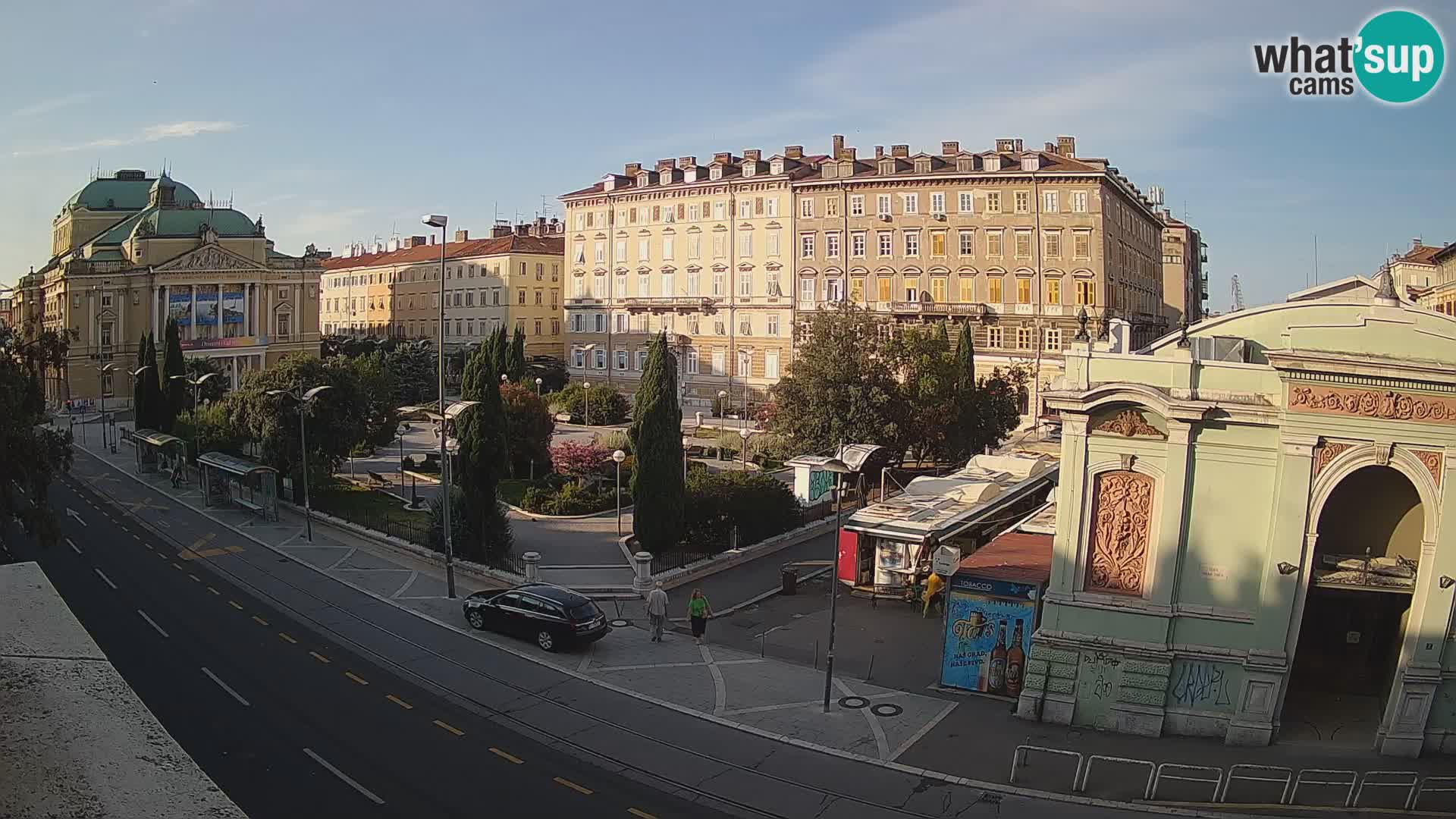 Reka – Park in Hrvaško narodno gledališče Ivana plemenitega Zajca
