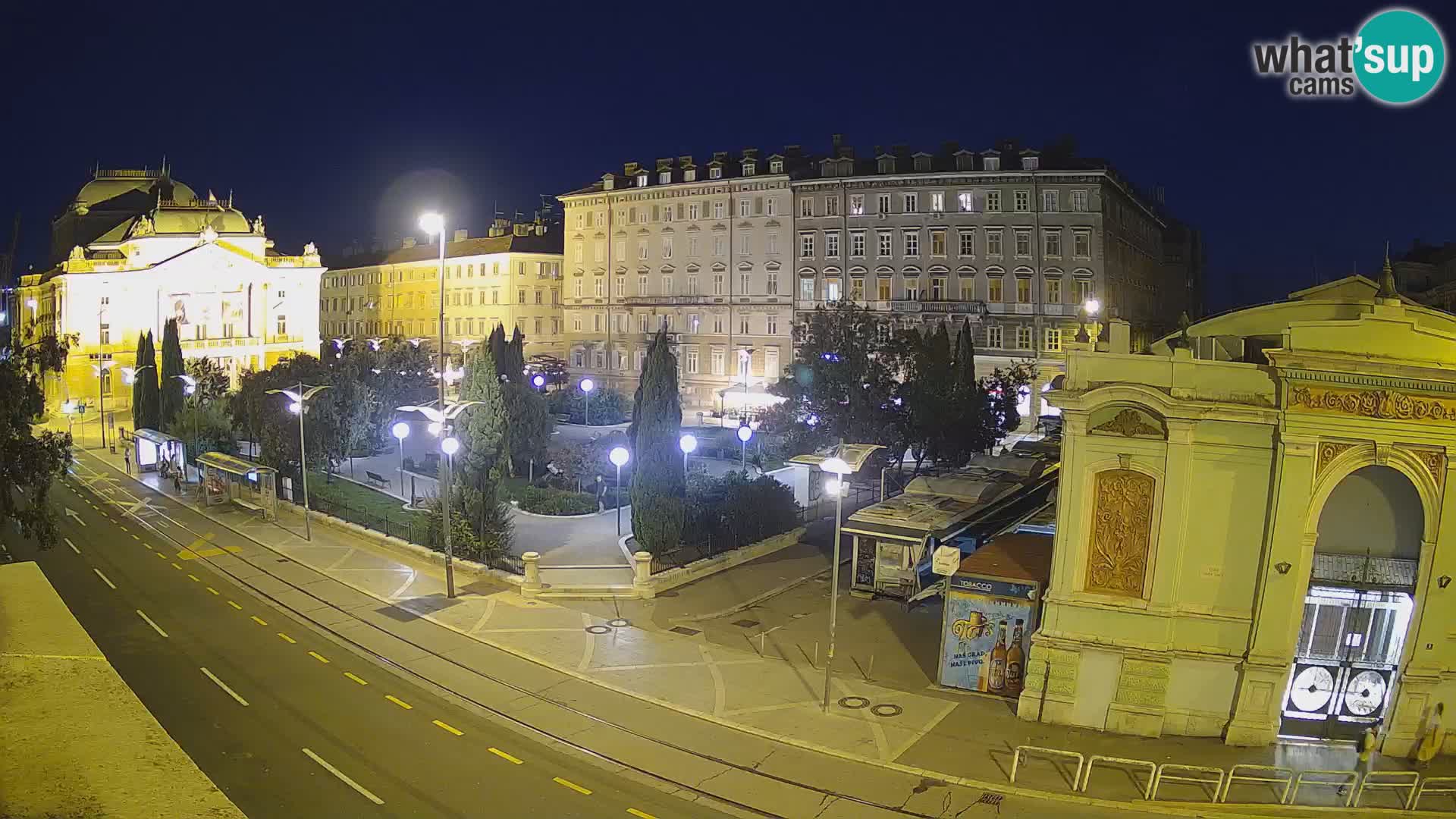 Reka – Park in Hrvaško narodno gledališče Ivana plemenitega Zajca