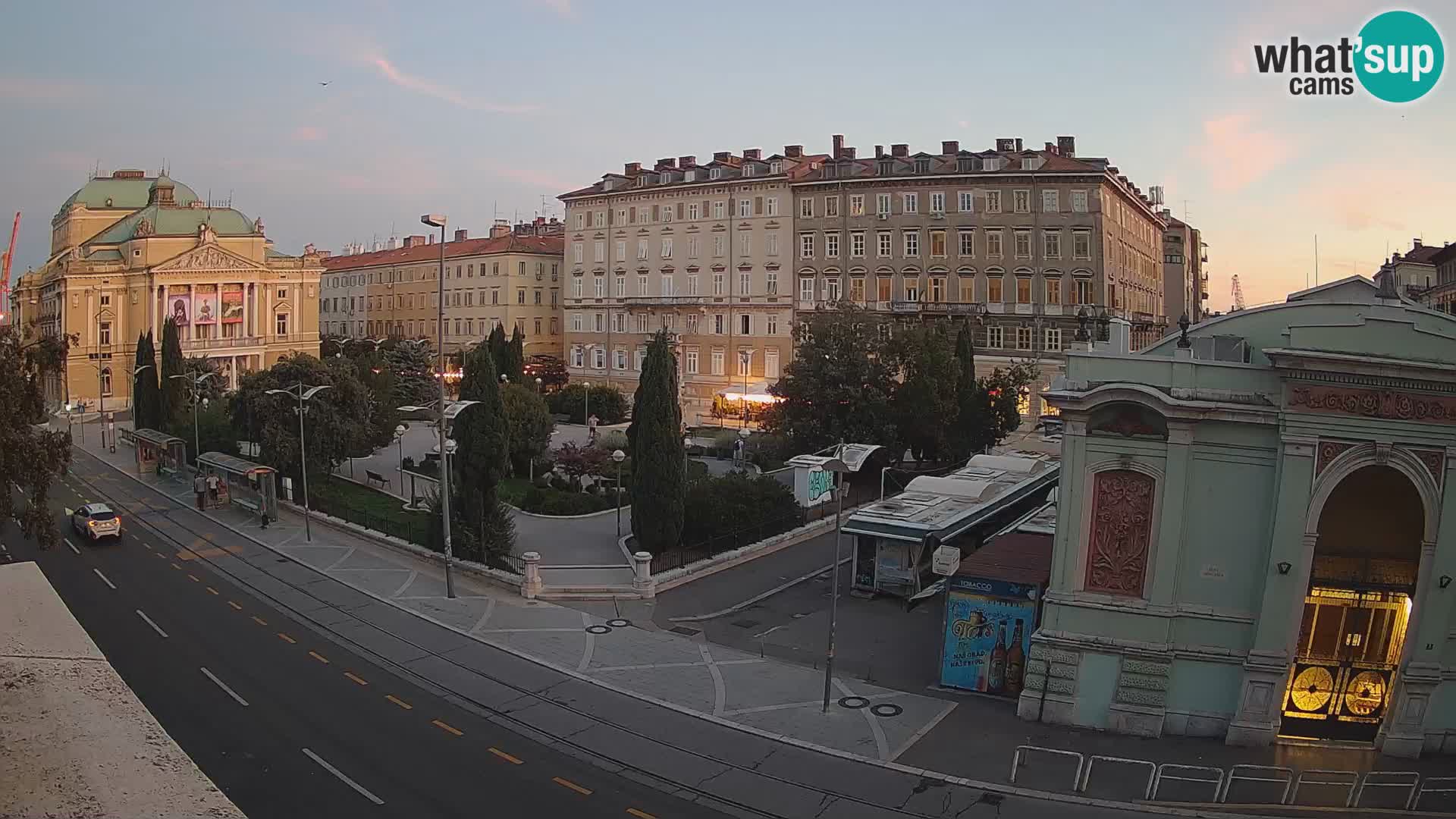 Reka – Park in Hrvaško narodno gledališče Ivana plemenitega Zajca